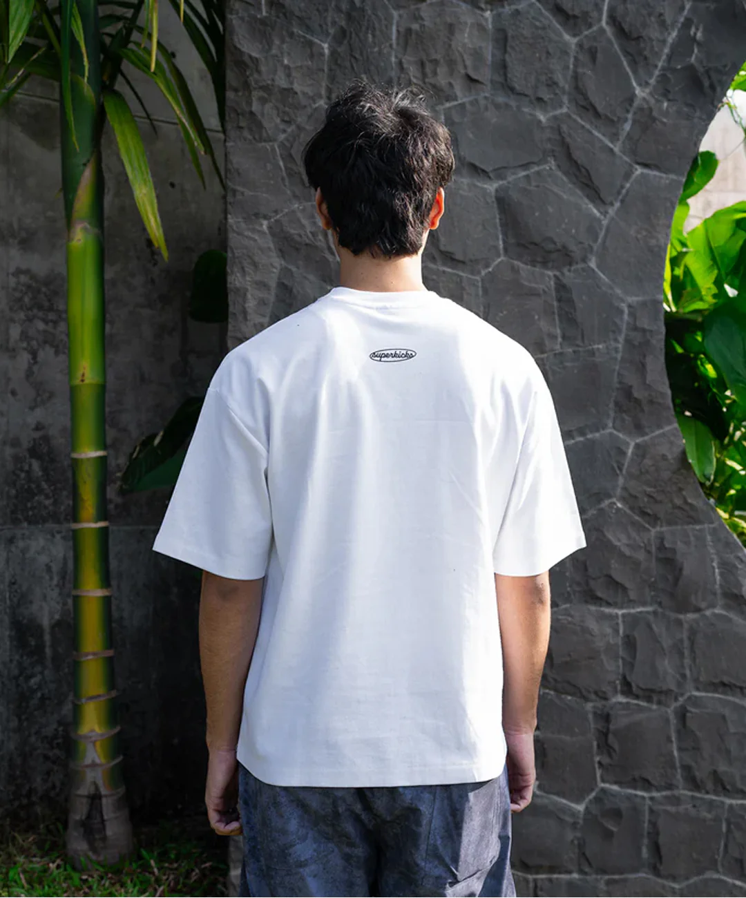 SUPERKICKS | POLAROID T-SHIRT { WHITE - Image 5