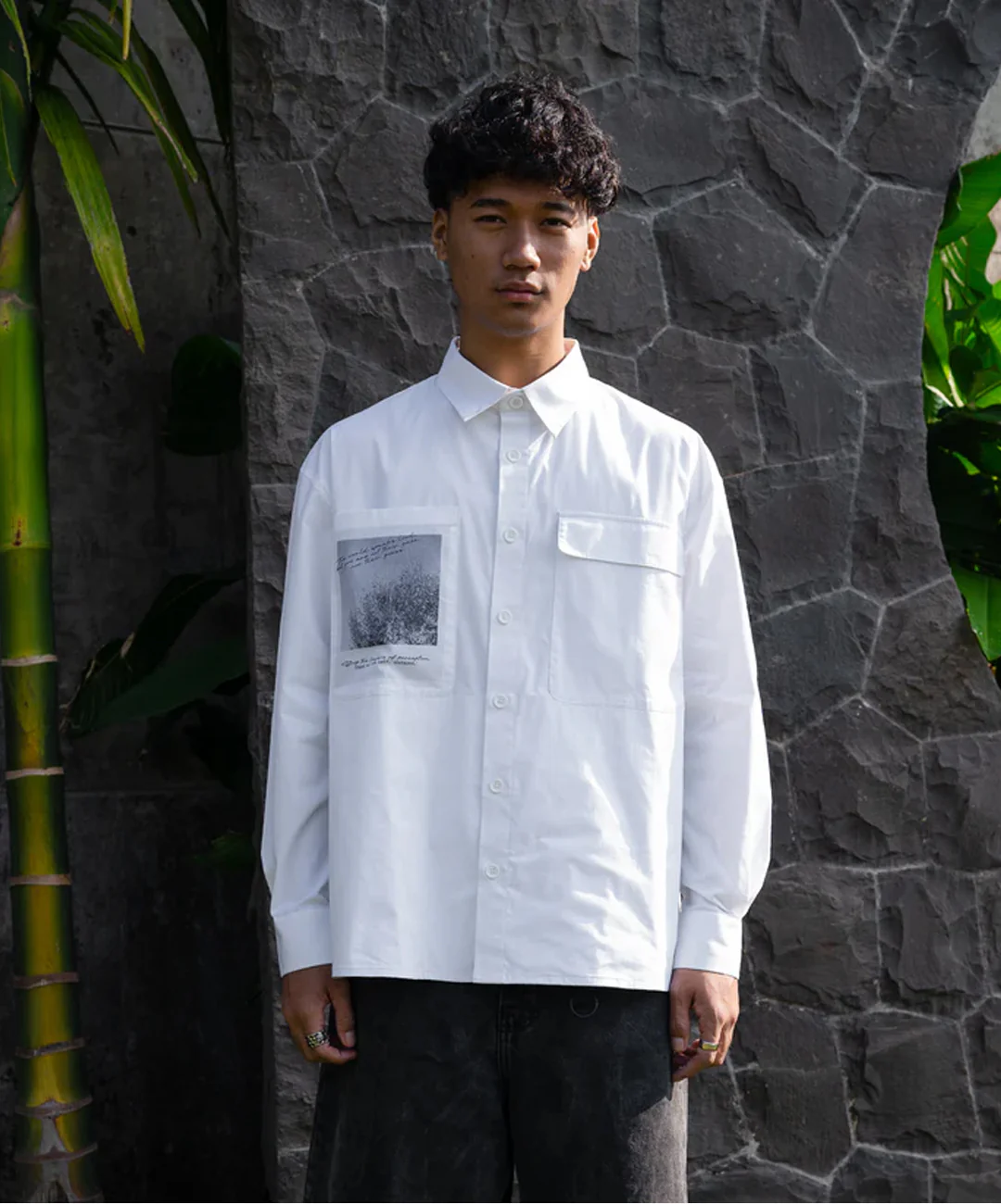 SUPERKICKS | POLAROID SHIRT { WHITE - Image 4