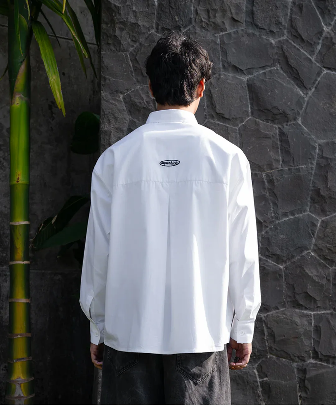 SUPERKICKS | POLAROID SHIRT { WHITE - Image 5