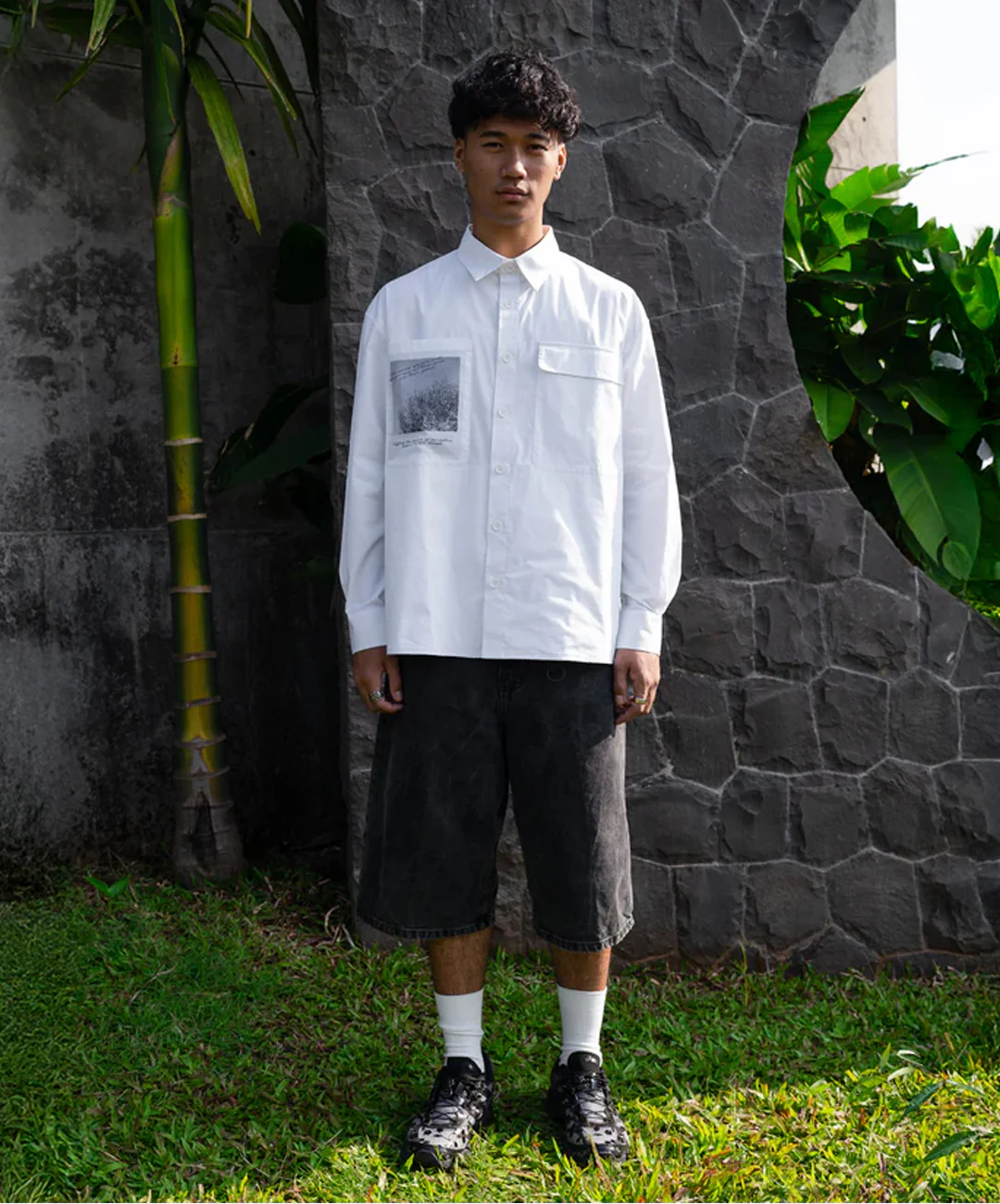 SUPERKICKS | POLAROID SHIRT { WHITE - Image 6