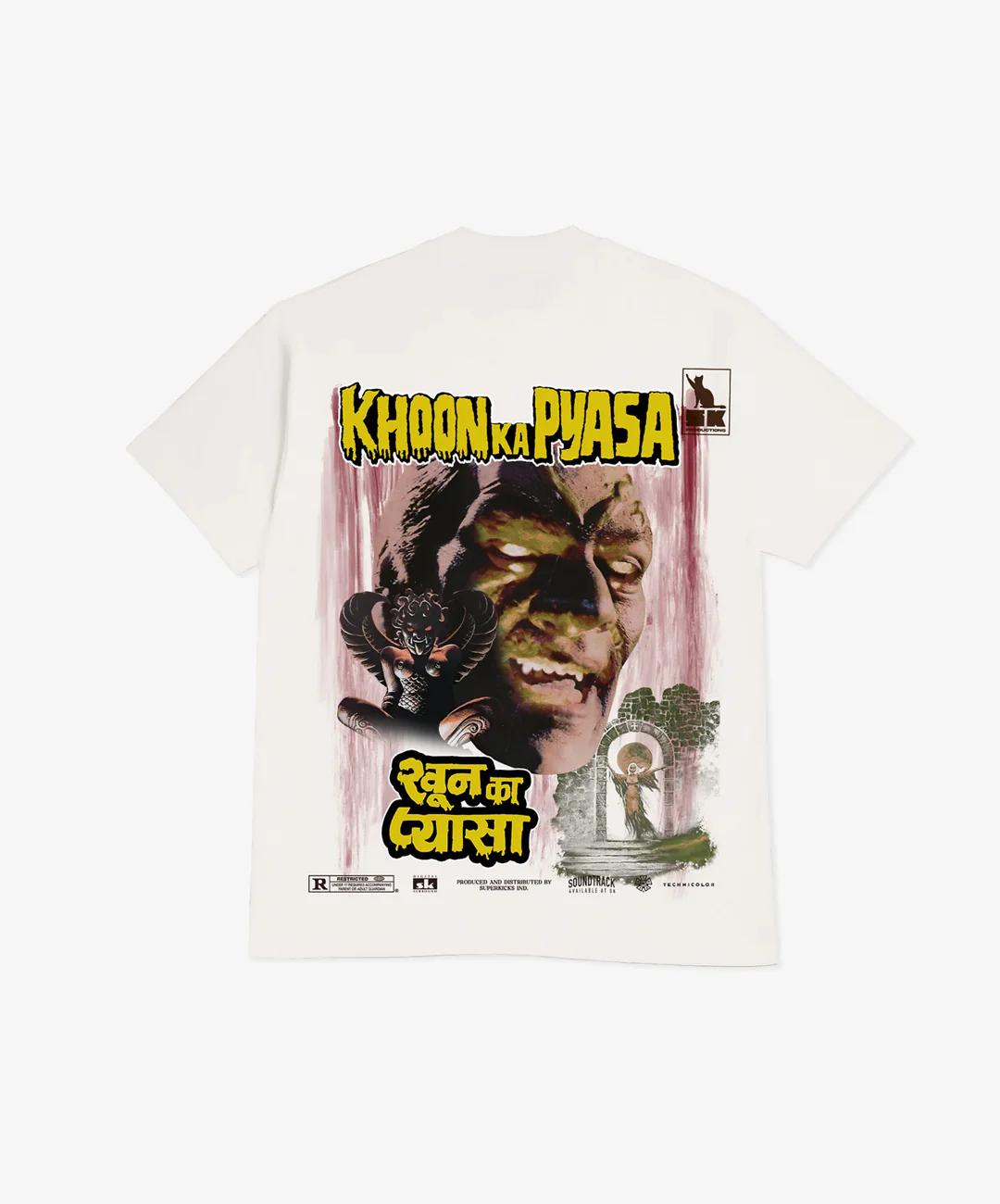 Superkicks | SUPERKICKS HORROR PACK T-SHIRT { KHOON KA PYASA - Image 4