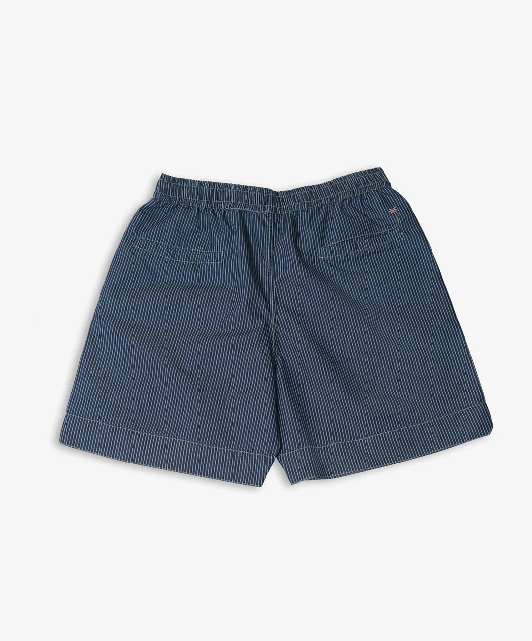 SUPERKICKS | PINSTRIPE SHORTS { BLUE - Image 5