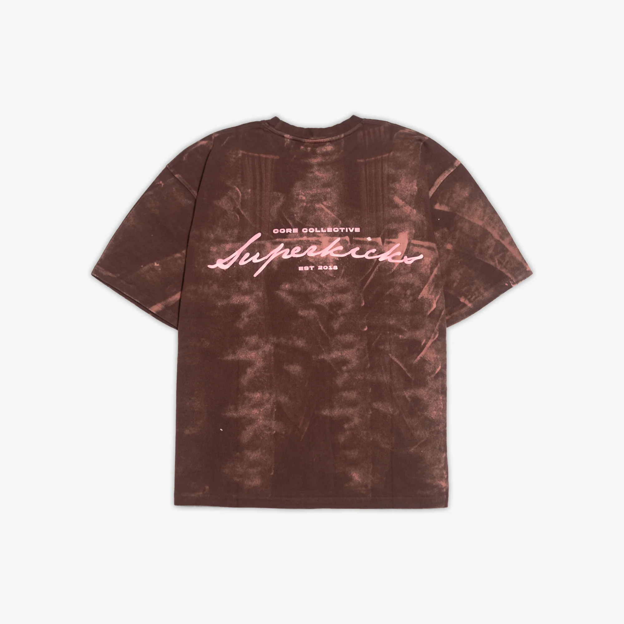 Superkicks | SIGNATURE CORE COLLECTIVE TEE { DARK BROWN - Image 2
