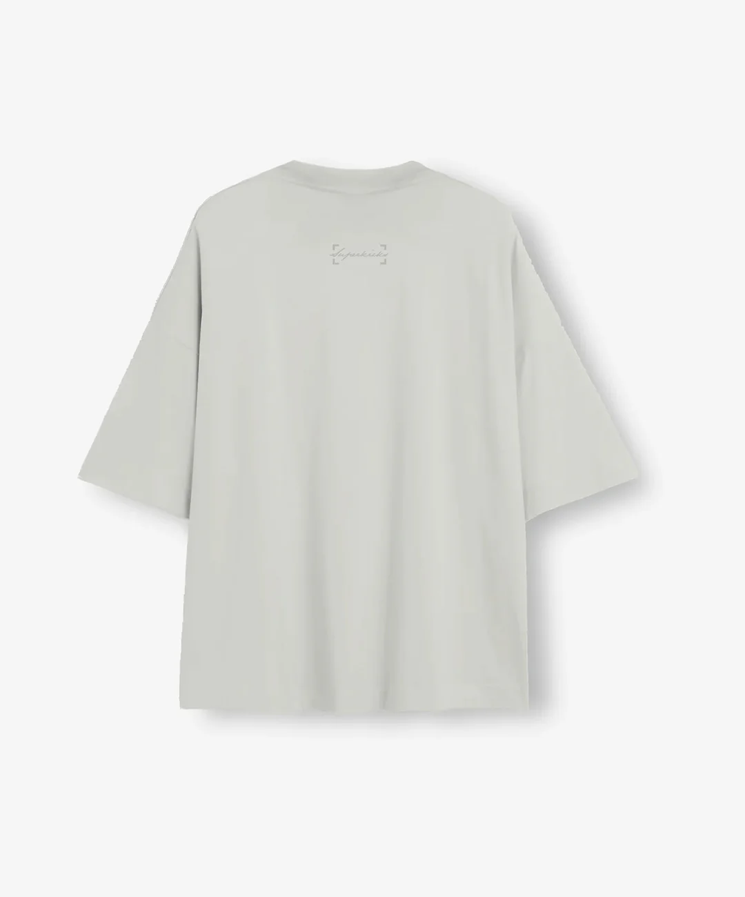 Superkicks | SIGNATURE SUPERKICKS TEE { MUTED GREY - Image 4