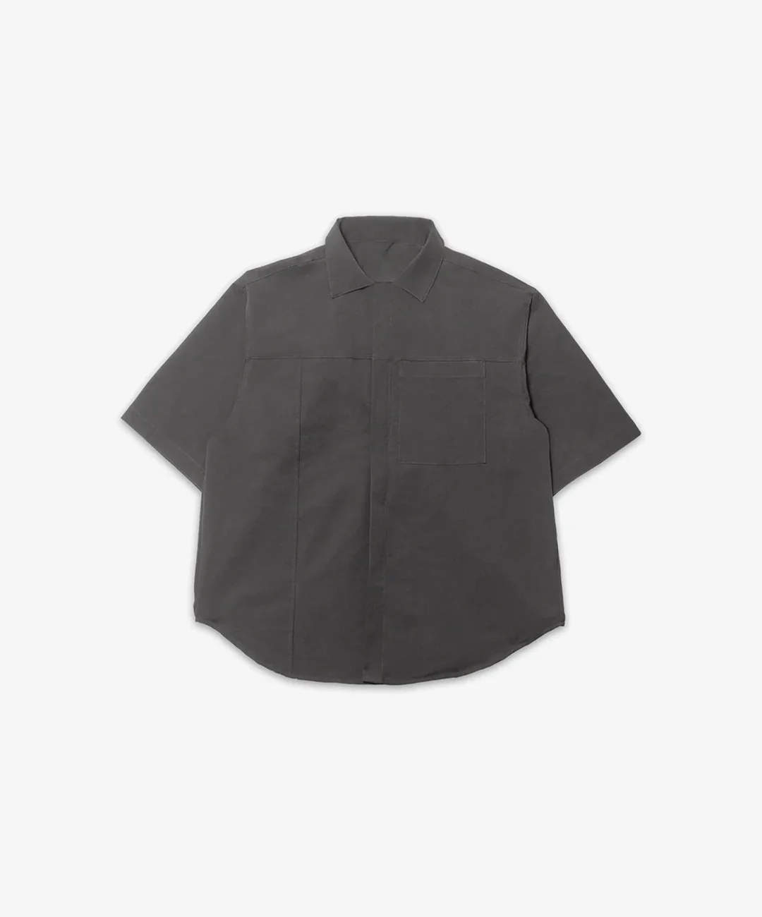 SUPERKICKS | CORE BOXY SHIRT { CHARCOAL