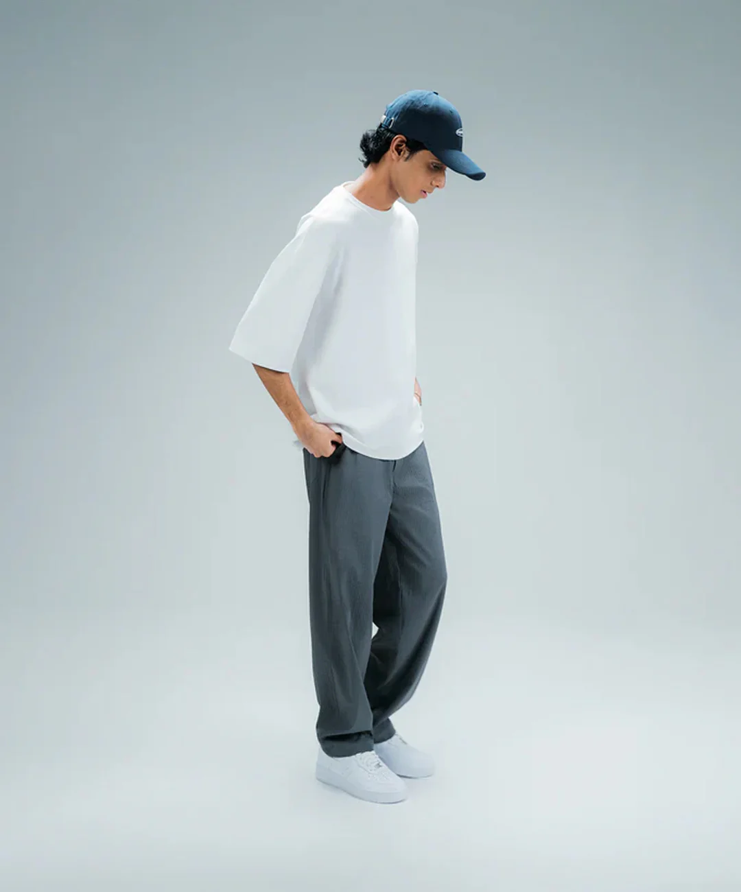 SUPERKICKS | CORE OVERSIZED T-SHIRT { WHITE - Image 5