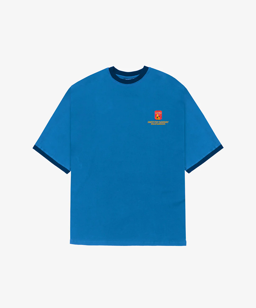 SUPERKICKS | NOSTALGIC SS POPPINS TEE { BLUE/BLUE - Image 2