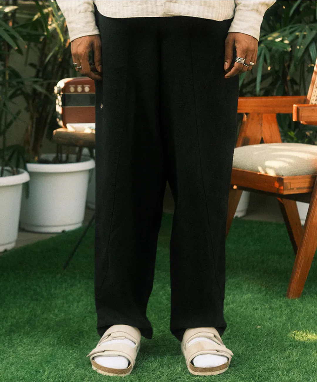 Superkicks | THE HEMP COLLECTION PANT { BLACK - Image 3