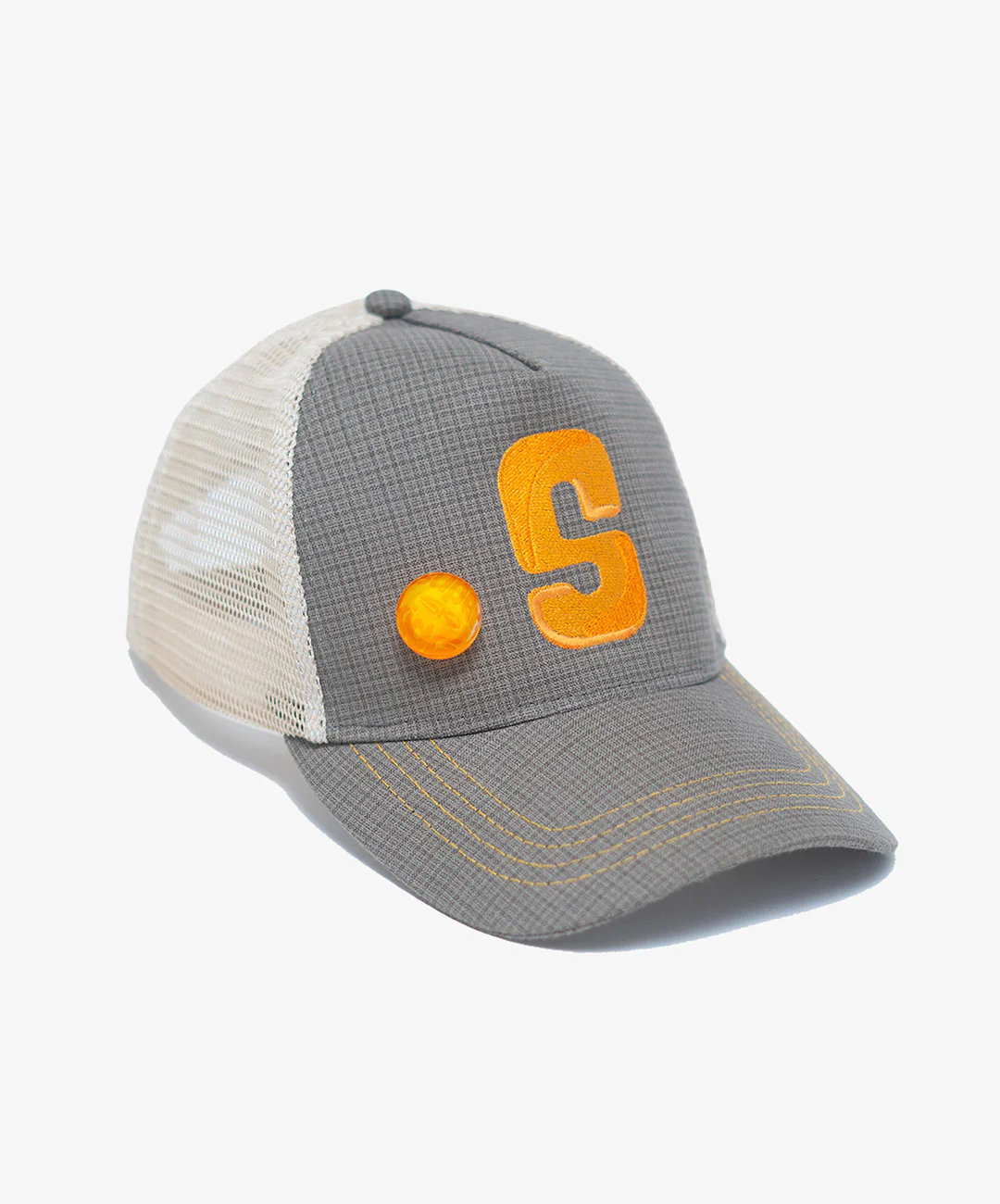 SUPERKICKS | NOSTALGIC TRUCKER HAT { BEIGE - Image 4