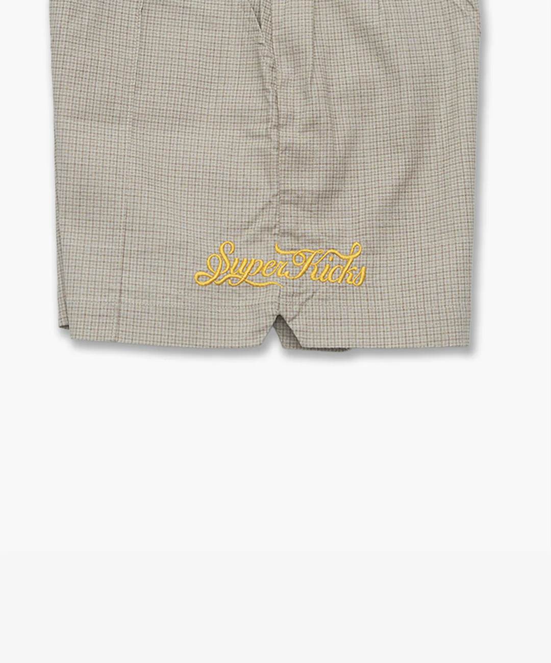 SUPERKICKS | NOSTALGIC WOMENS SHORTS { BROWN/BROWN - Image 3