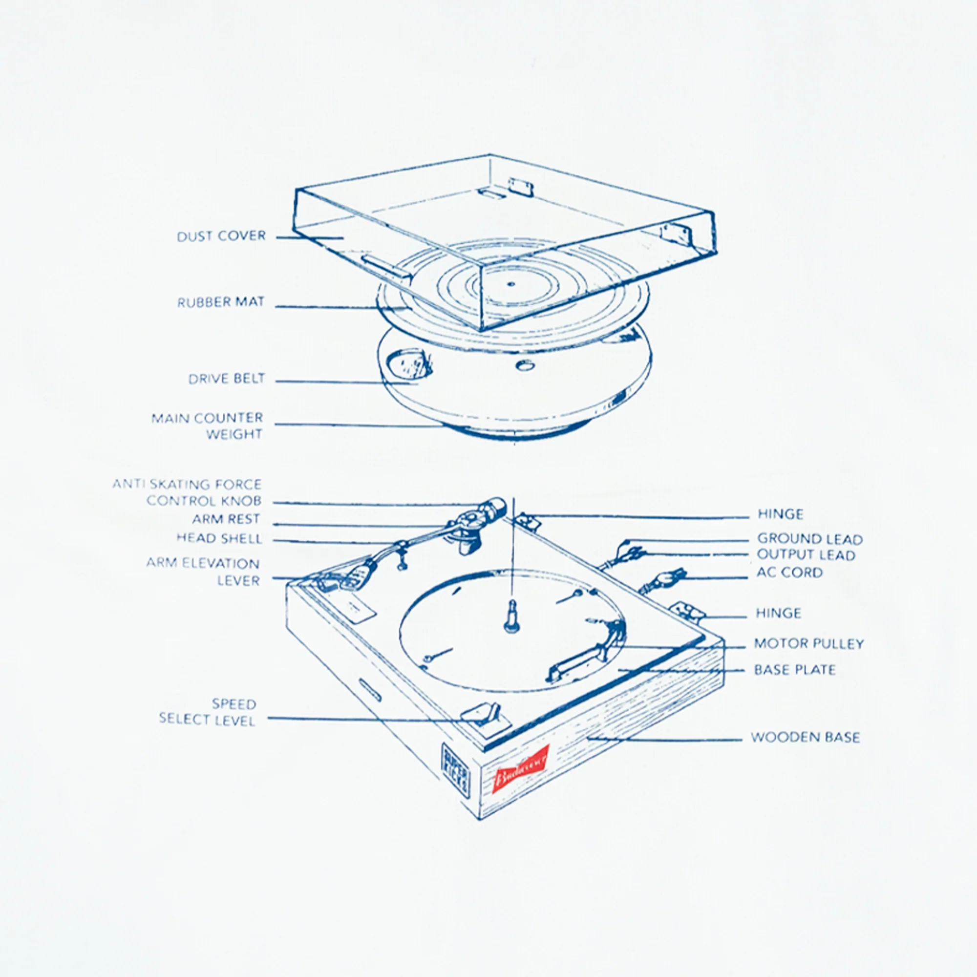 Superkicks | SUPERKICKS X BUDWEISER TEE { THE BLUEPRINT - Image 5
