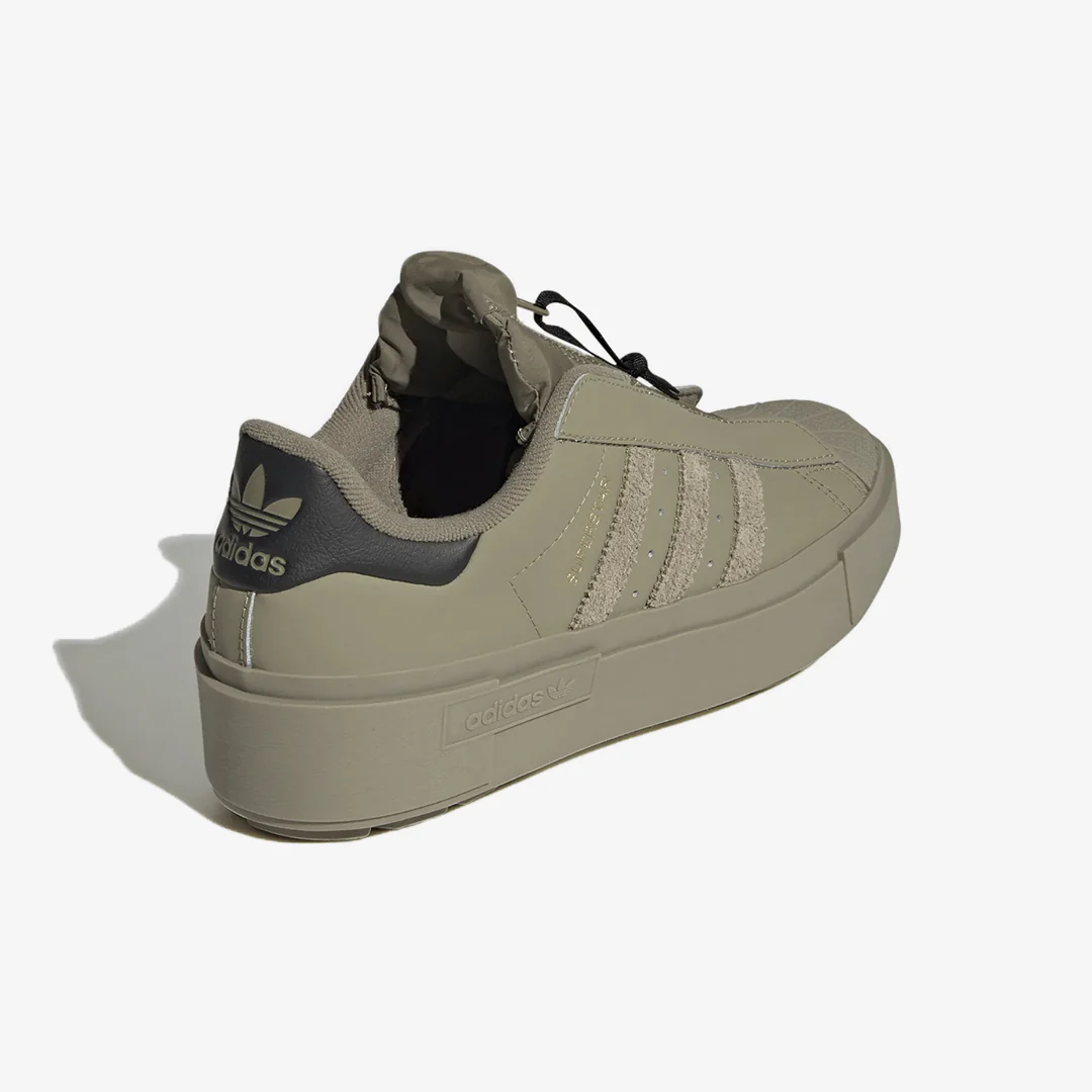 Adidas Originals | SUPERSTAR BONEGA XW { ORBIT GREEN / CORE BLACK - Image 3