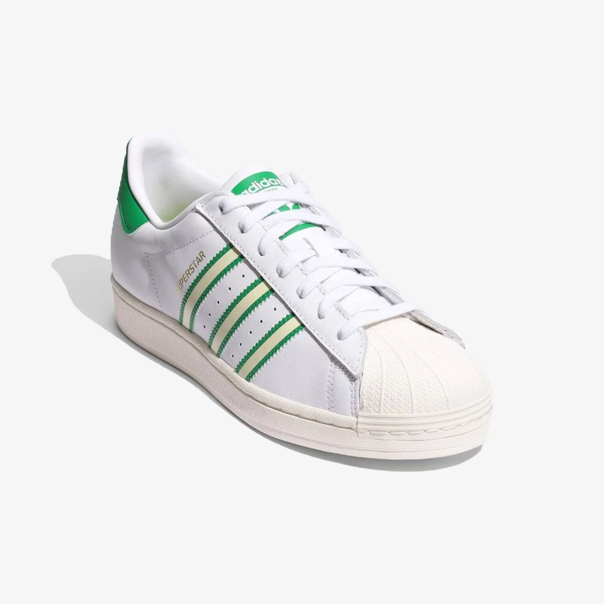 Adidas Originals | SUPERSTAR { OWHITE/GREEN - Image 2