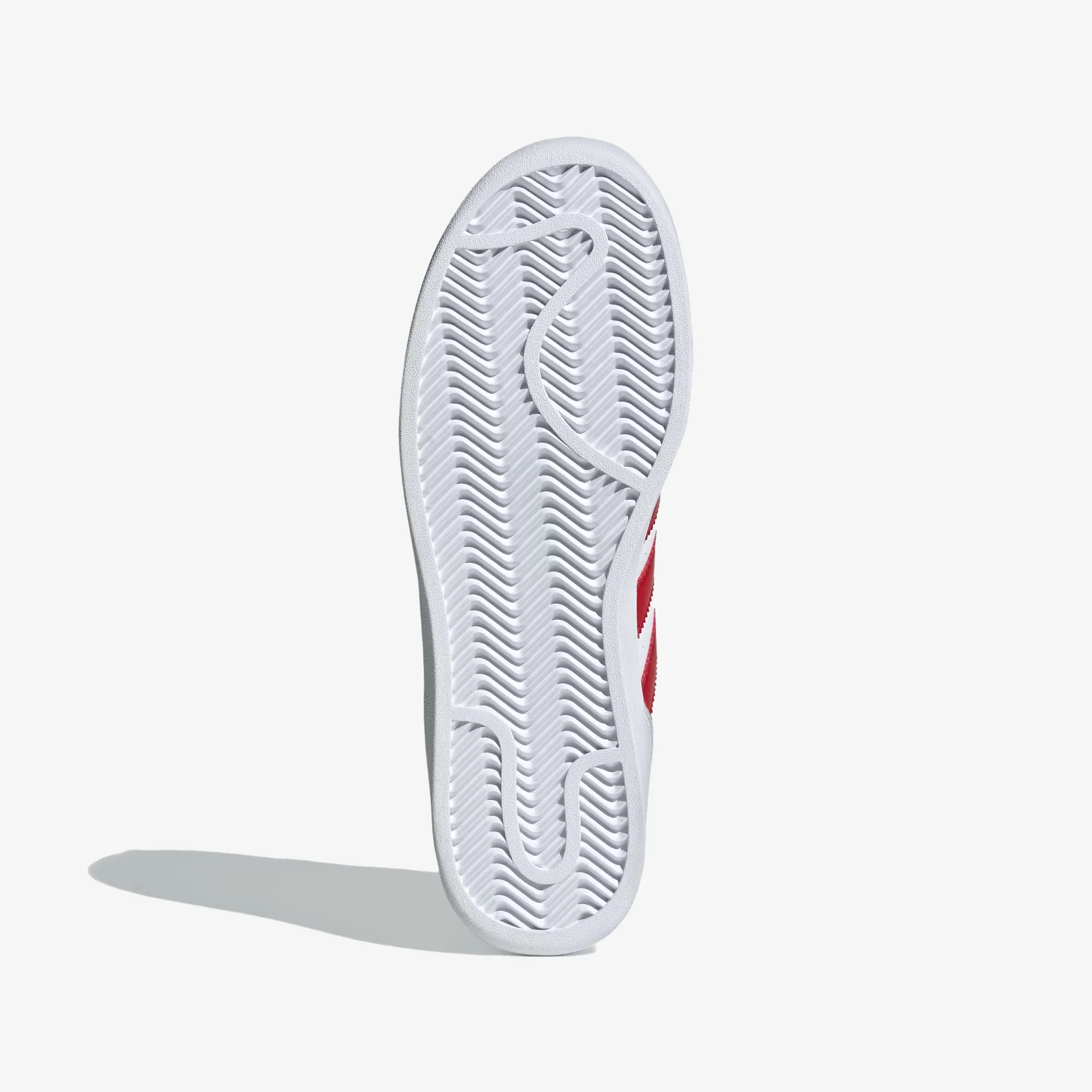 Adidas Originals | SUPERSTAR XLG  { CLOUD WHITE/BETTER SCARLET/CORE BLACK - Image 6