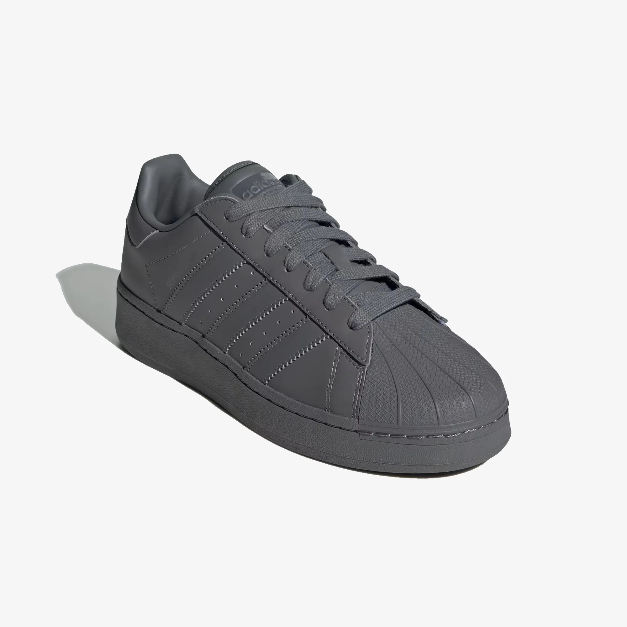Adidas Originals | SUPERSTAR XLG { GREY FOUR/CORE BLACK - Image 2