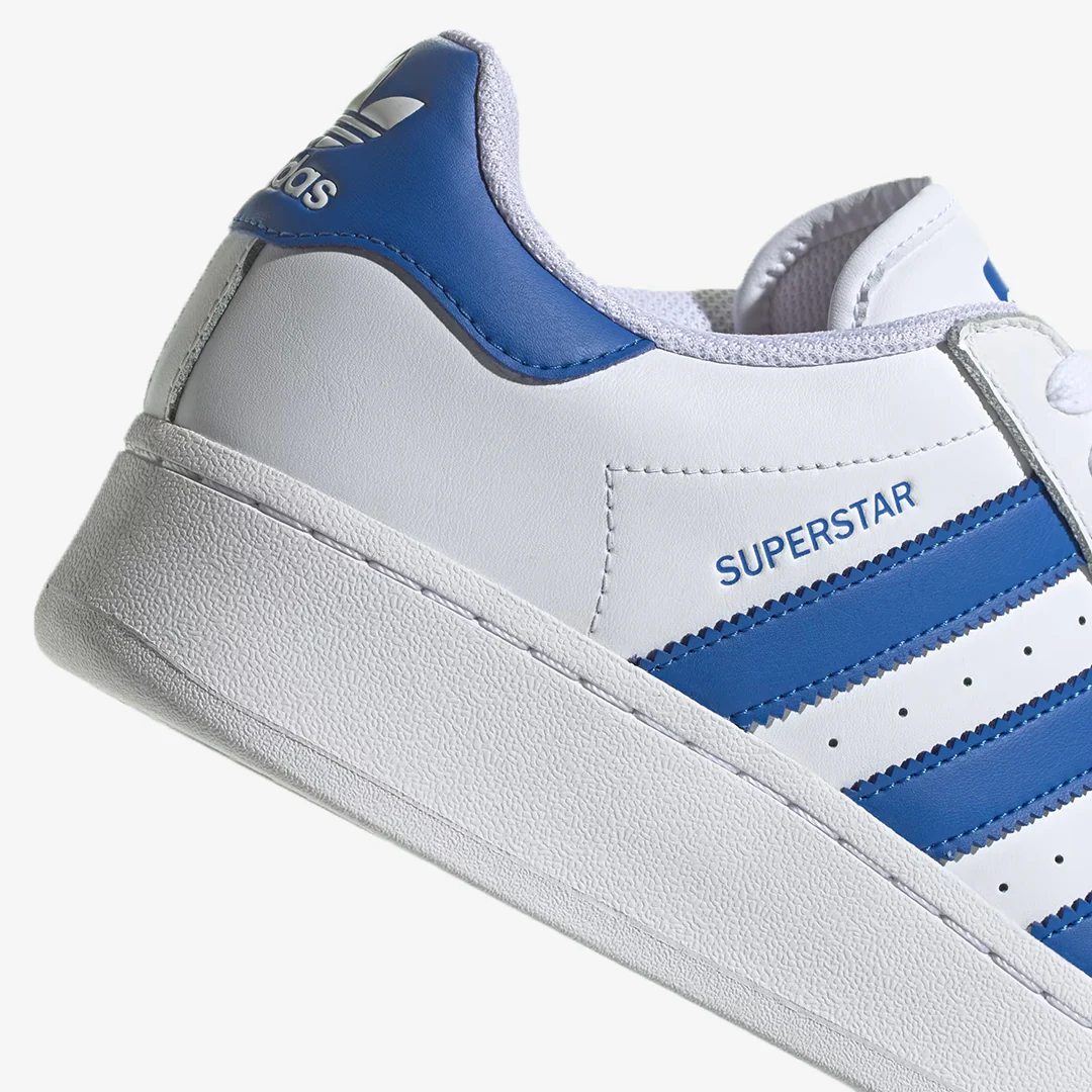 Adidas Originals | SUPERSTAR XLG { WHITE/BLUE - Image 5