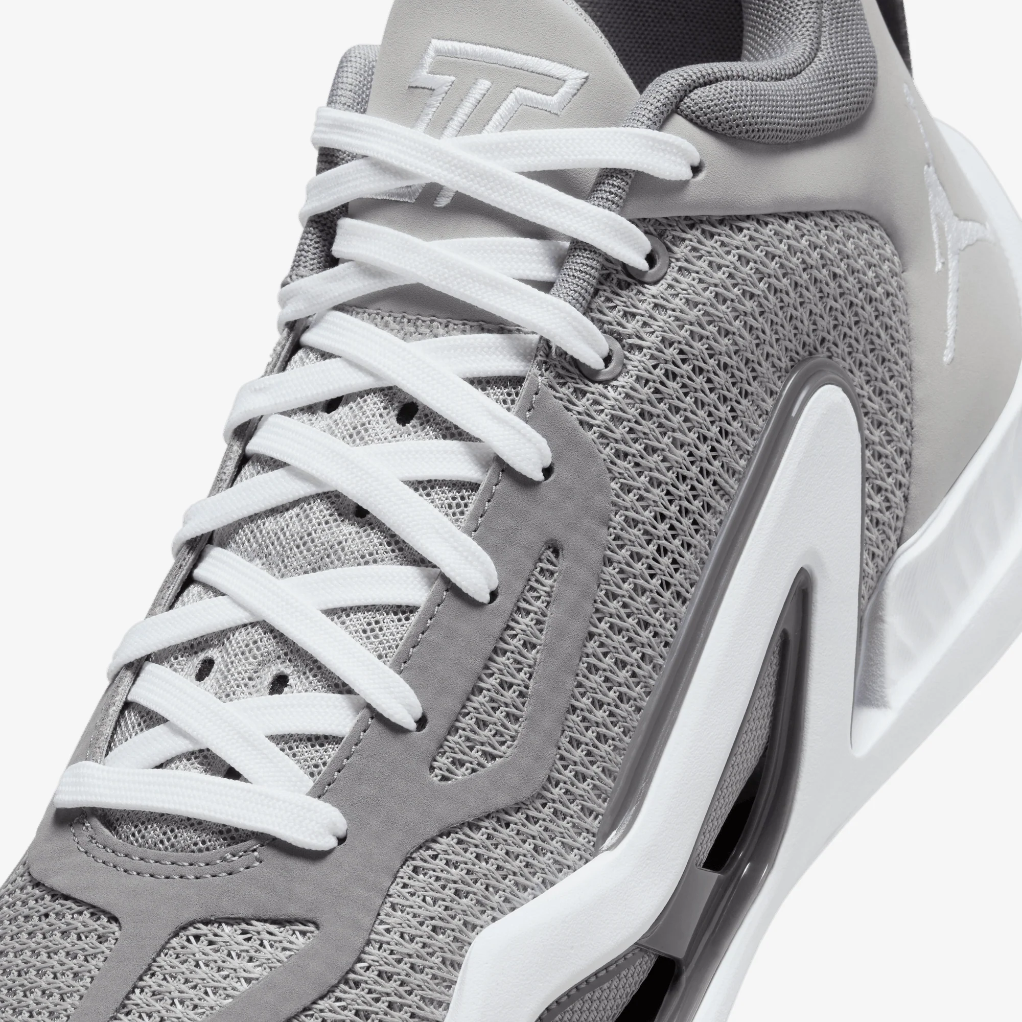 Jordan | TATUM 1 "HOME TEAM" PF { MEDIUM GREY/WHITE-GUNSMOKE - Image 4