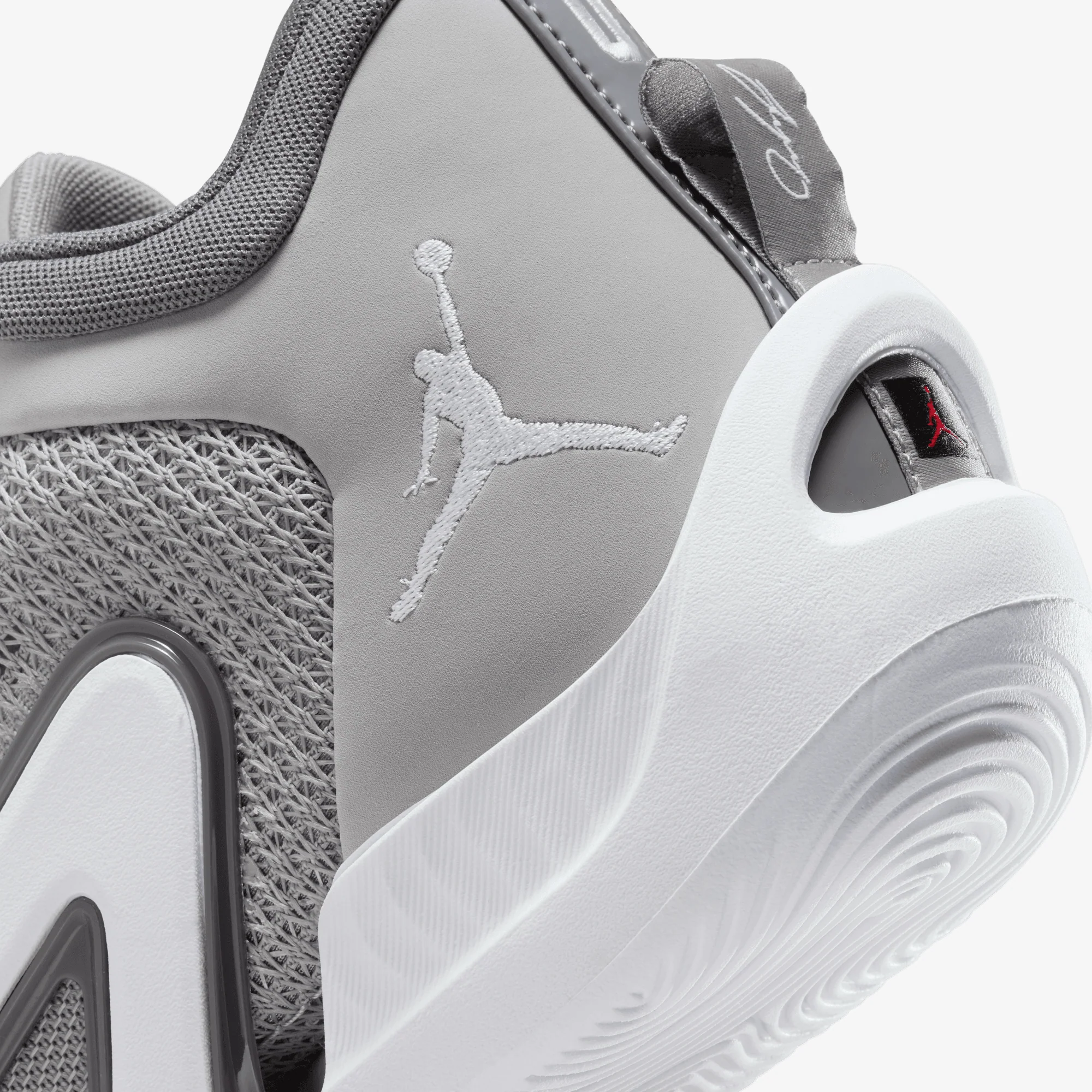 Jordan | TATUM 1 "HOME TEAM" PF { MEDIUM GREY/WHITE-GUNSMOKE - Image 5
