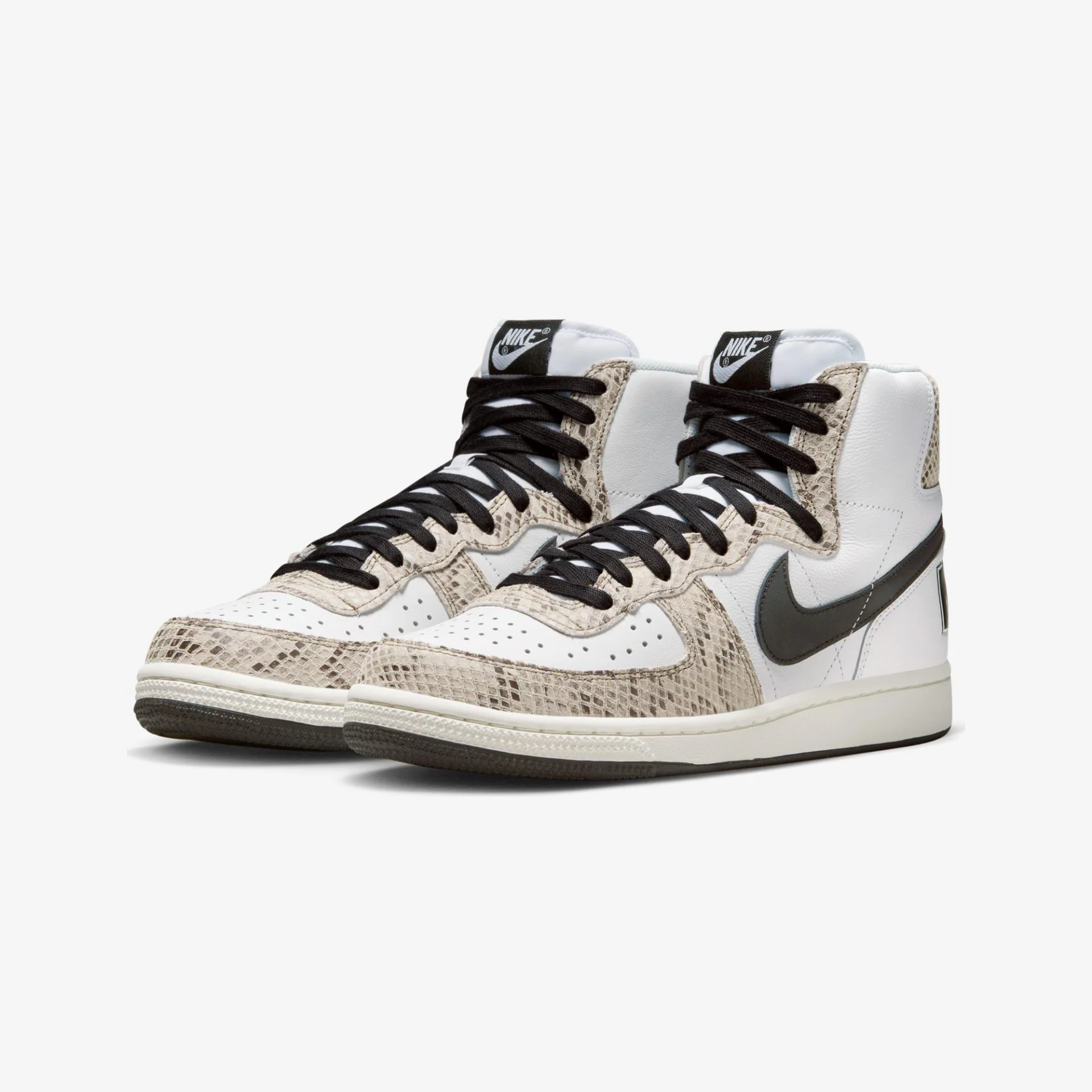 Nike | TERMINATOR HIGH { WHITE/BLACK-SAIL-COCOA - Image 2