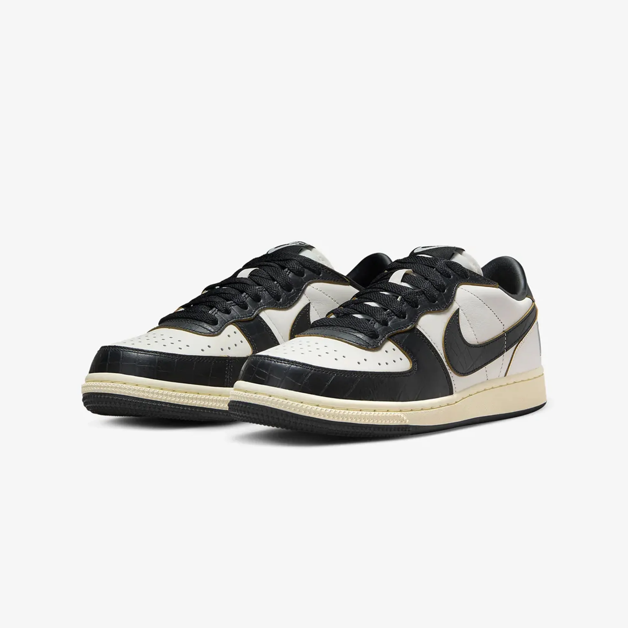 Nike | TERMINATOR LOW PREMIUM { PHANTOM/BLACK-COCONUT MILK-DESERT OCHRE - Image 2