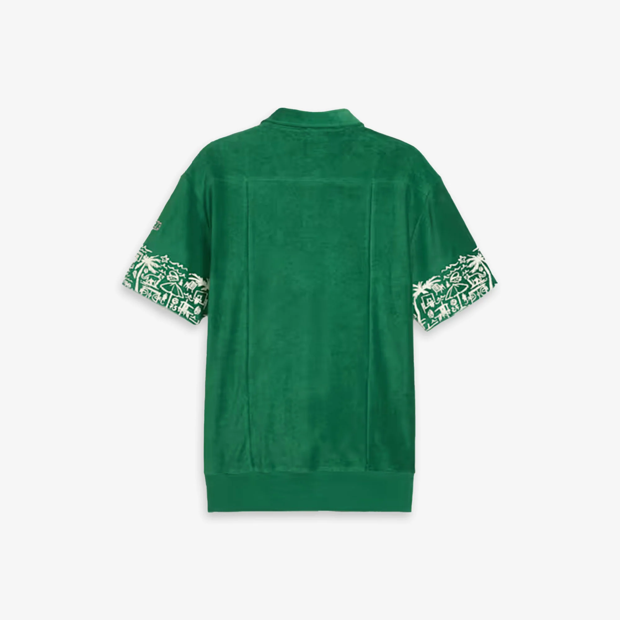 PUMA | THE FAIRGROUNDS TERRY BASKETBALL POLO { VINE - Image 2