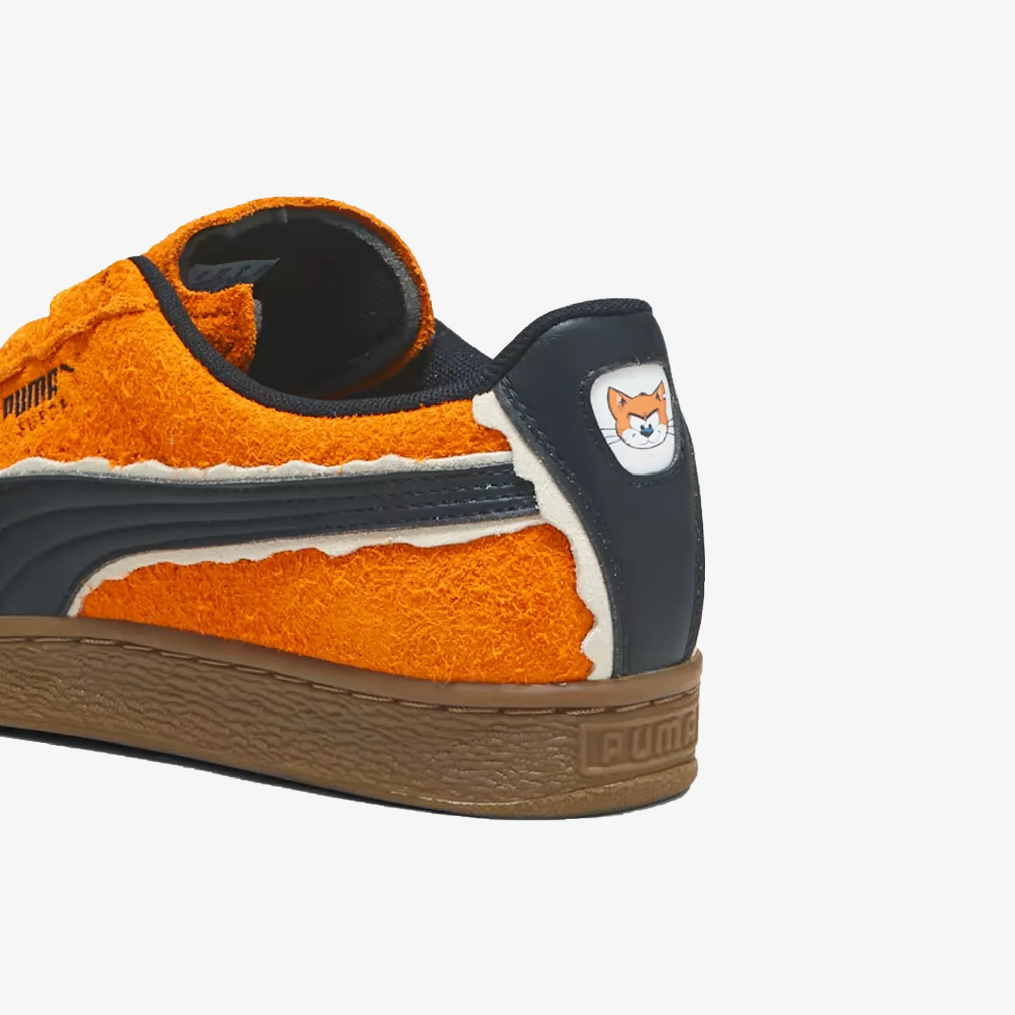 Puma | THE SMURFS SUEDE { PUMAKIN PIE/BLACK - Image 3