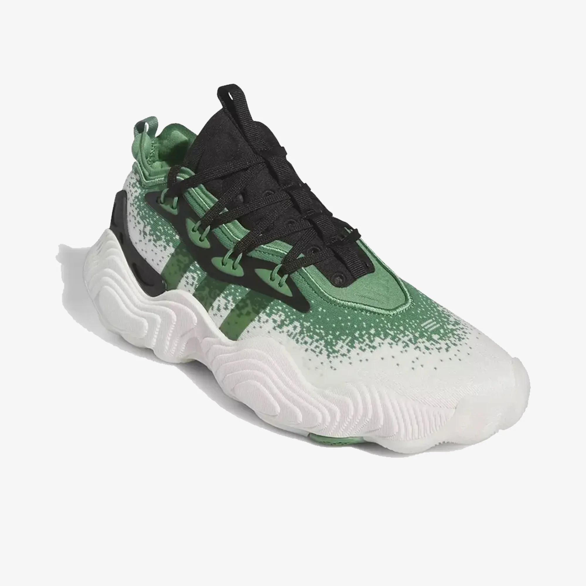 Adidas Originals | TRAE YOUNG 3 { OWHITE/PRLOGR/CBLACK - Image 2