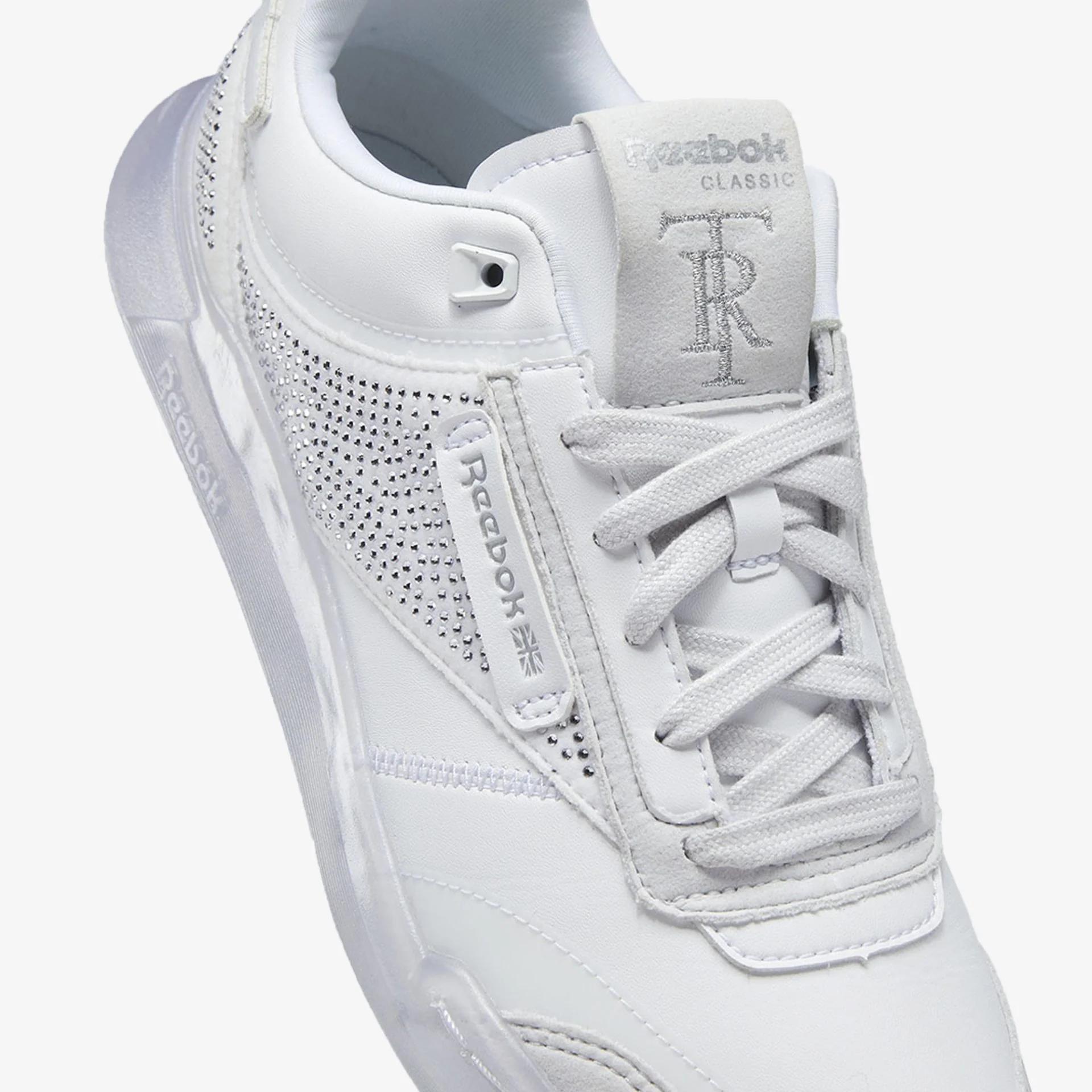 Reebok | TRES RASCHE CLUB C LEGACY { PORCELAIN / SILVER MET - Image 3