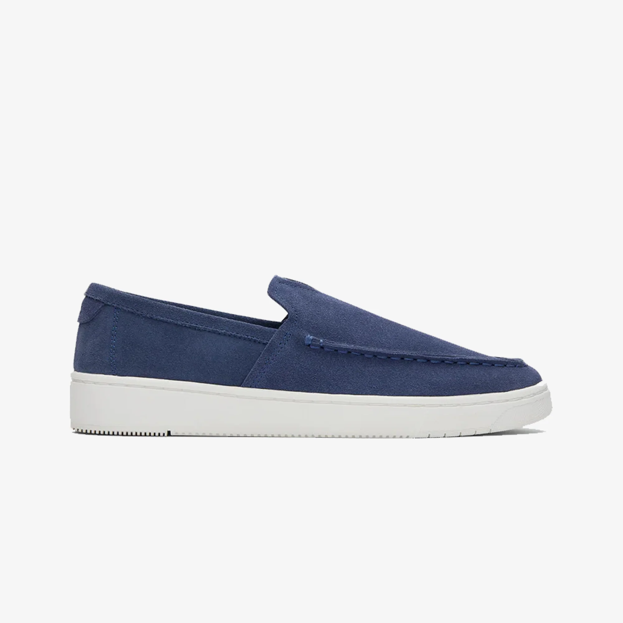 Toms | TRVL LITE SUEDE LOAFERS { NAVY