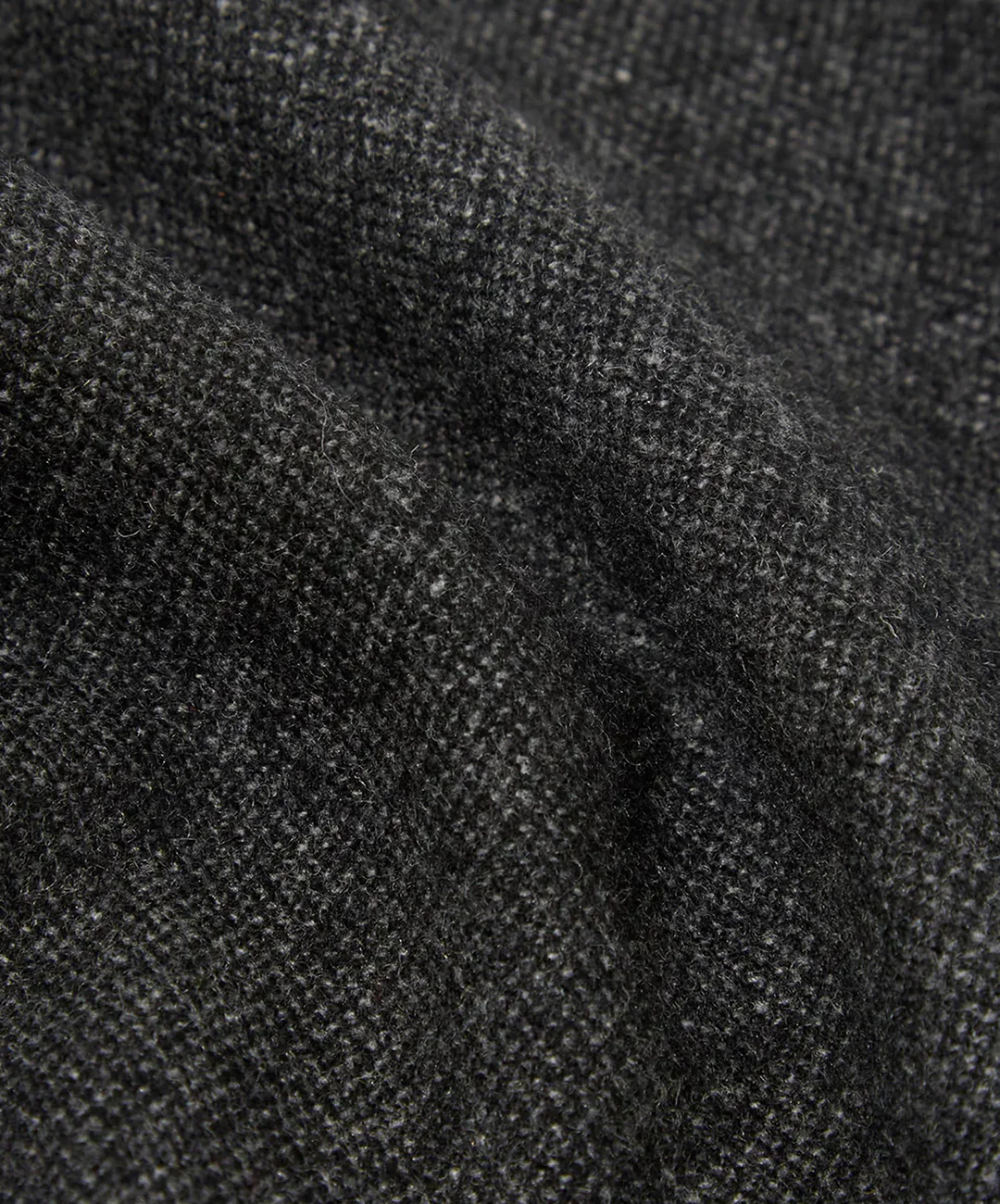 UNIVERSAL WORKS | ANDERS WOOL UPCYCLED PLEATED TRACK PANT { GREY - Image 8