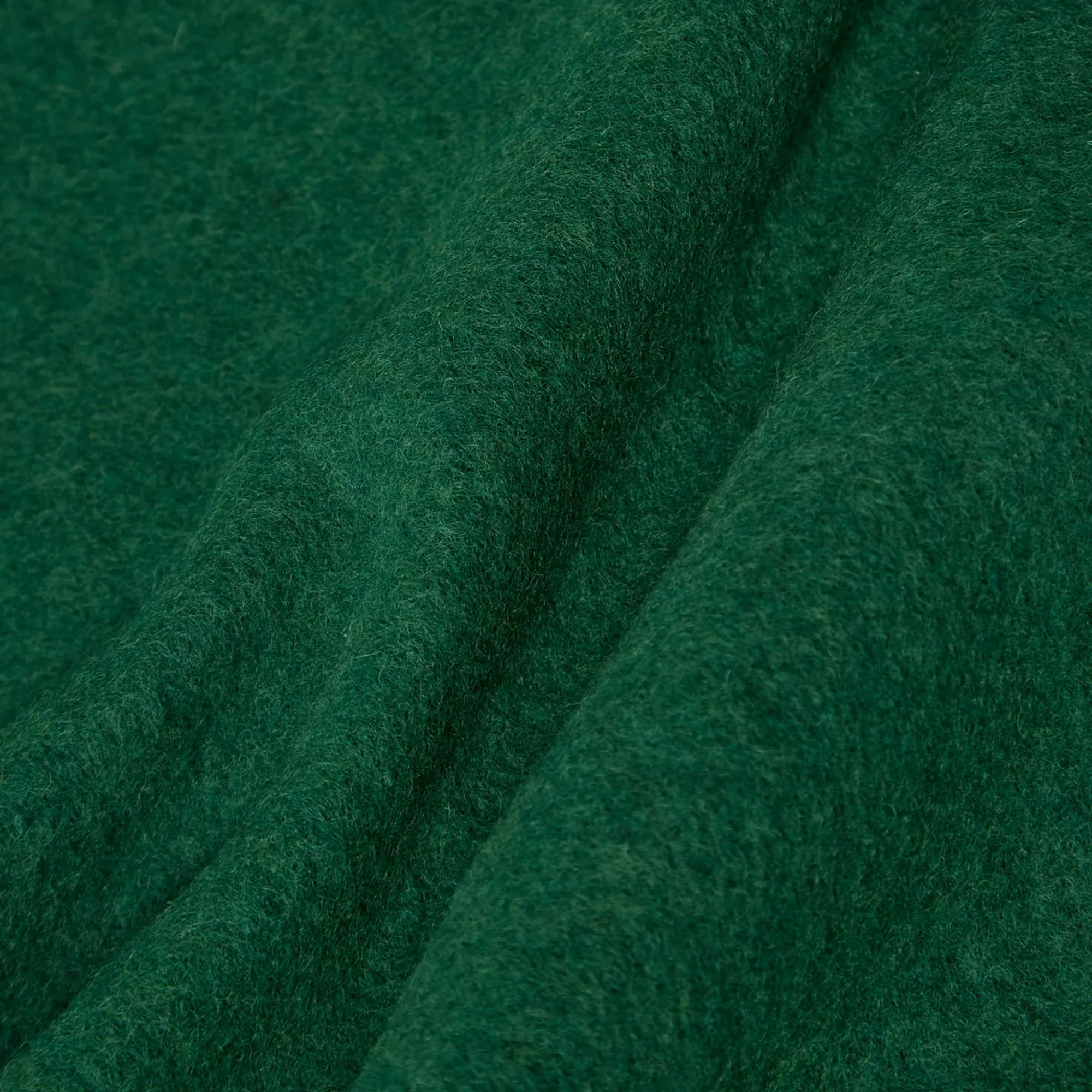 UNIVERSAL WORKS | WOOL FLEECE UNIFORM JACKET { GREEN - Image 9