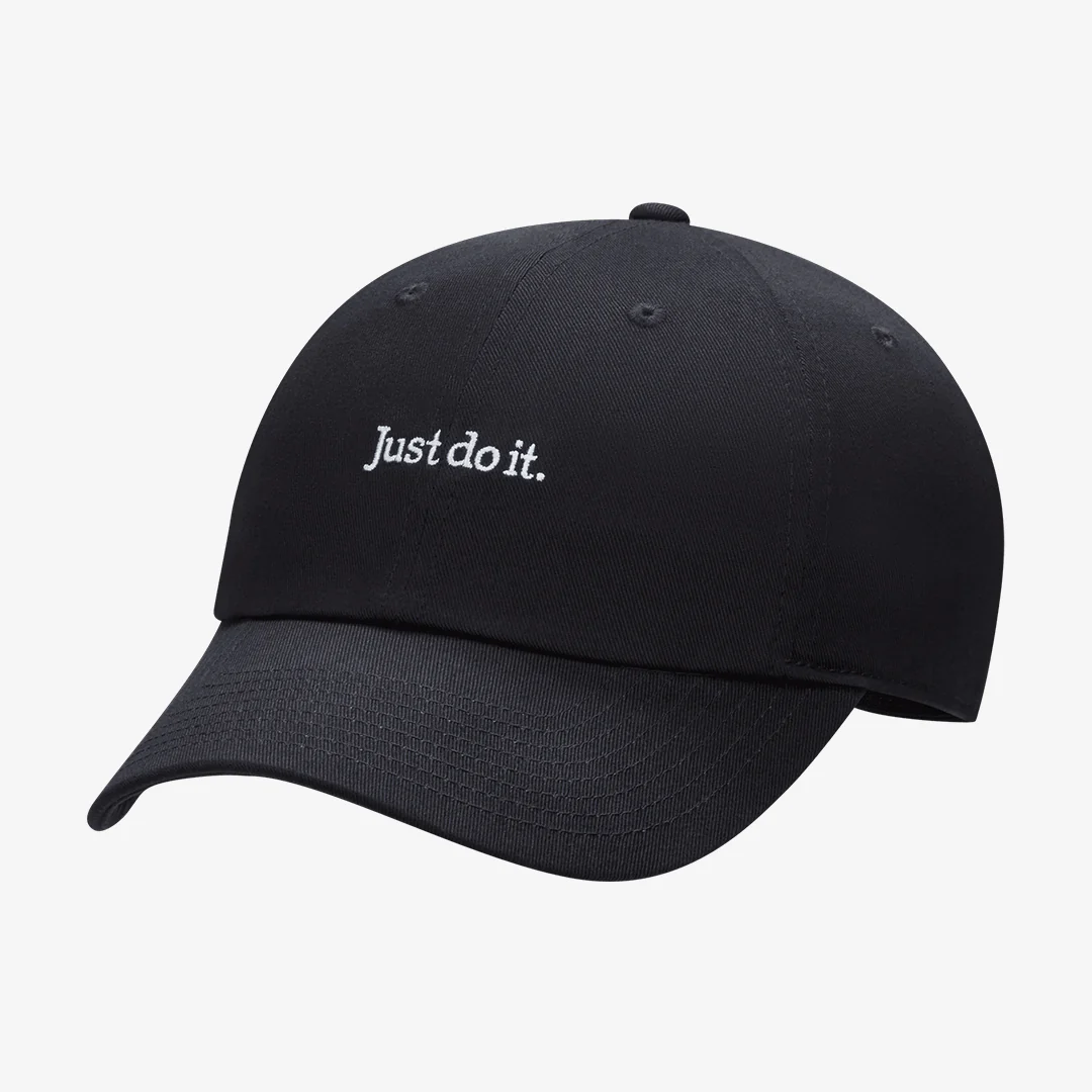 Nike | CLUB UNSTRUCTURED JDI CAP { BLACK/WHITE