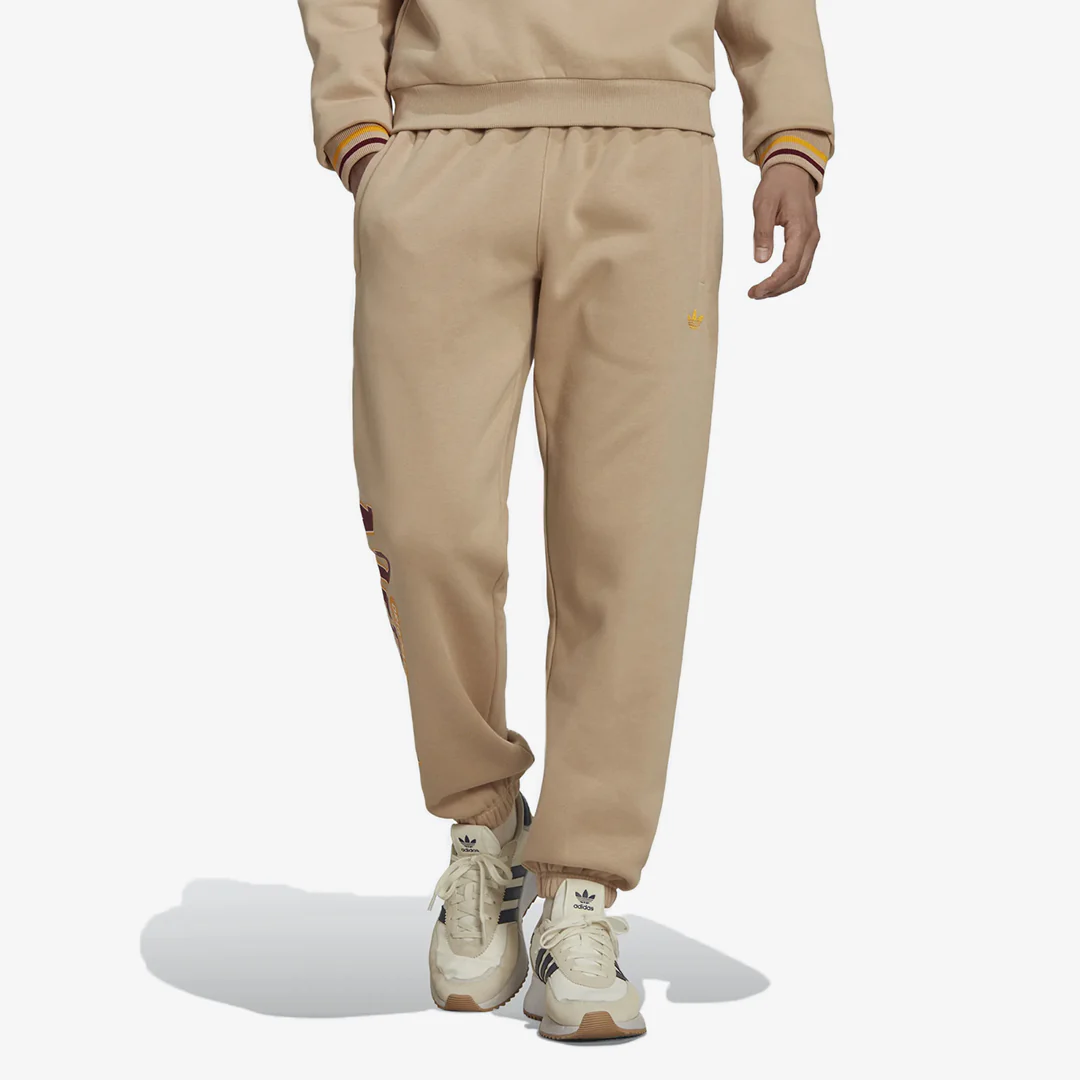 Adidas Originals | VARSITY SWEAT PANTS { BEIGE