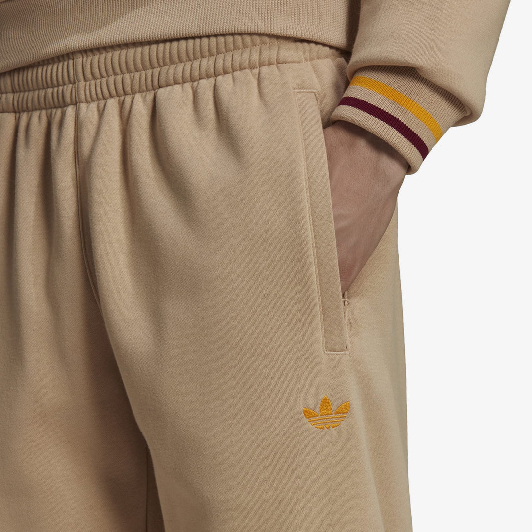 Adidas Originals | VARSITY SWEAT PANTS { BEIGE - Image 4