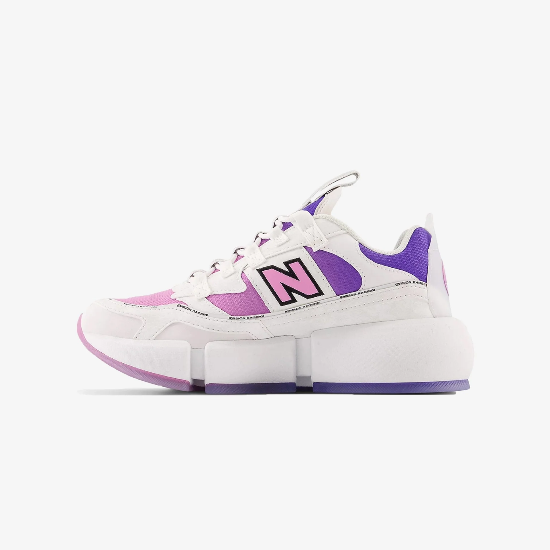 New Balance | VISION RACER { WHITE/VIOLET - Image 3