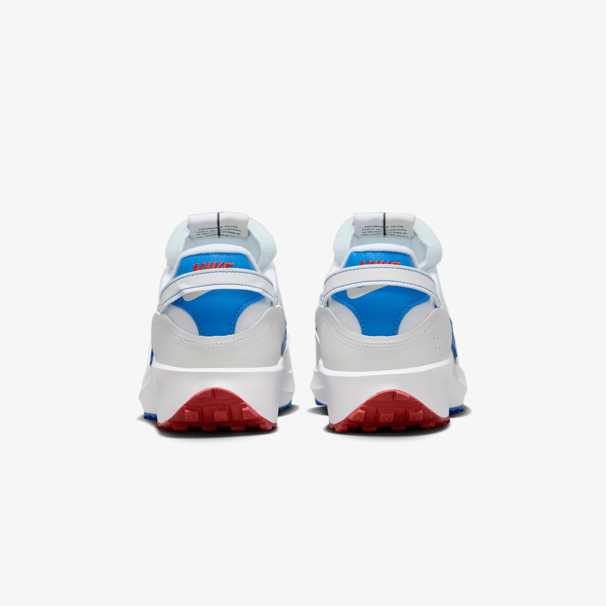 Nike | WAFFLE DEBUT { WHITE/LT PHOTO BLUE-SUMMIT WHITE - Image 4