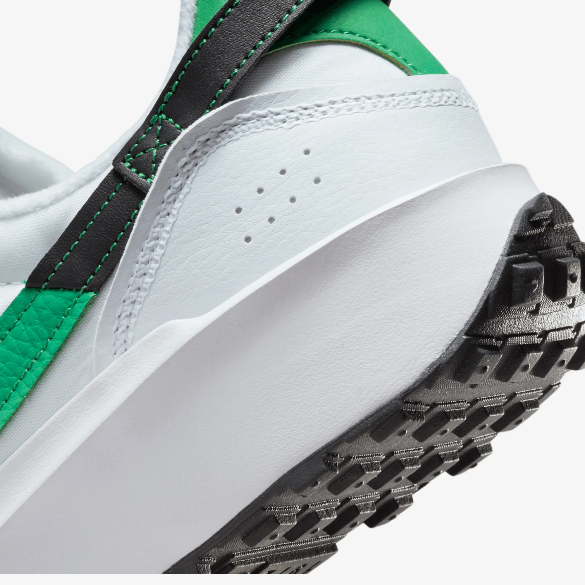 Nike | WAFFLE DEBUT { WHITE/STADIUM GREEN-BLACK-WHITE - Image 5