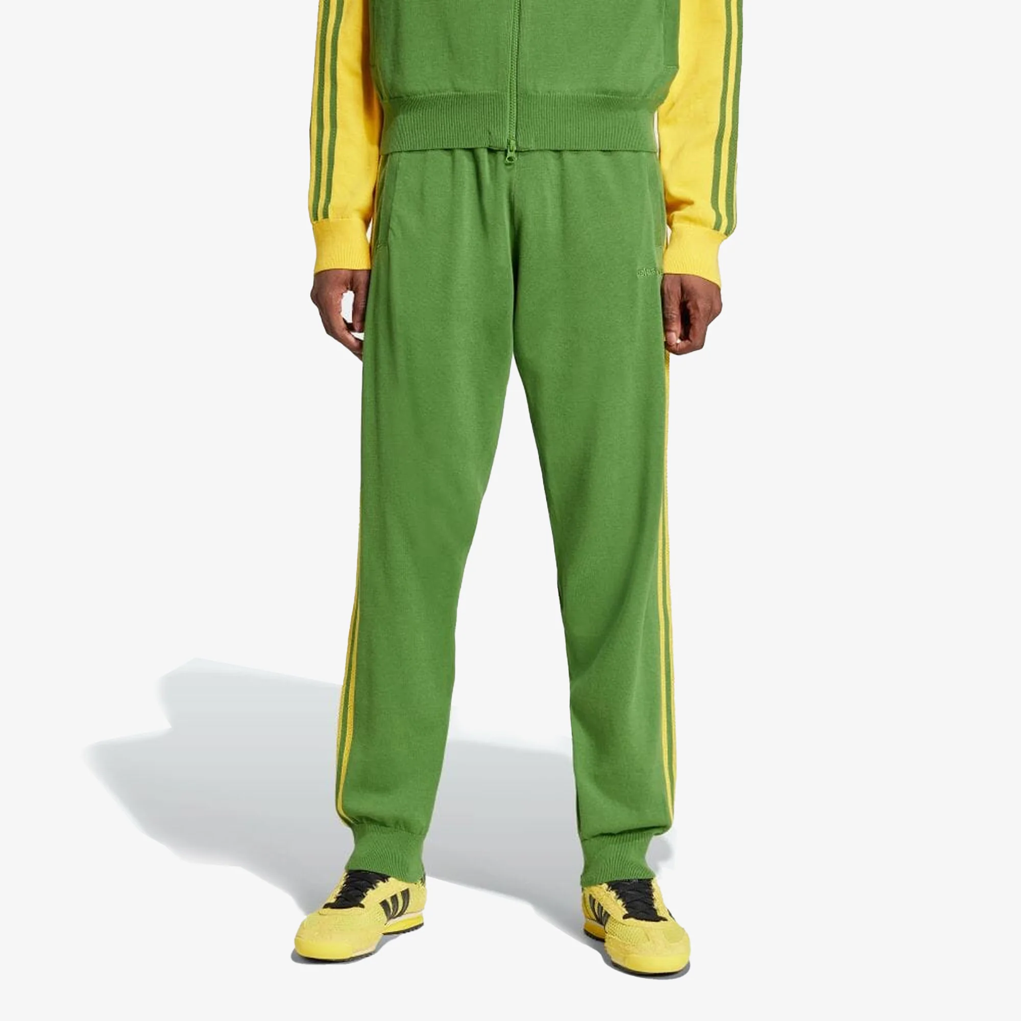 Adidas Originals | WALES BONNER NEW KNIT TRACK PANTS { CREW GREEN
