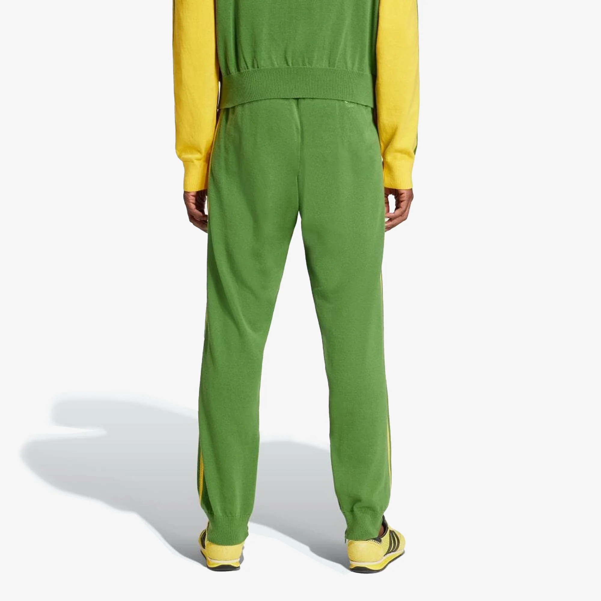 Adidas Originals | WALES BONNER NEW KNIT TRACK PANTS { CREW GREEN - Image 2