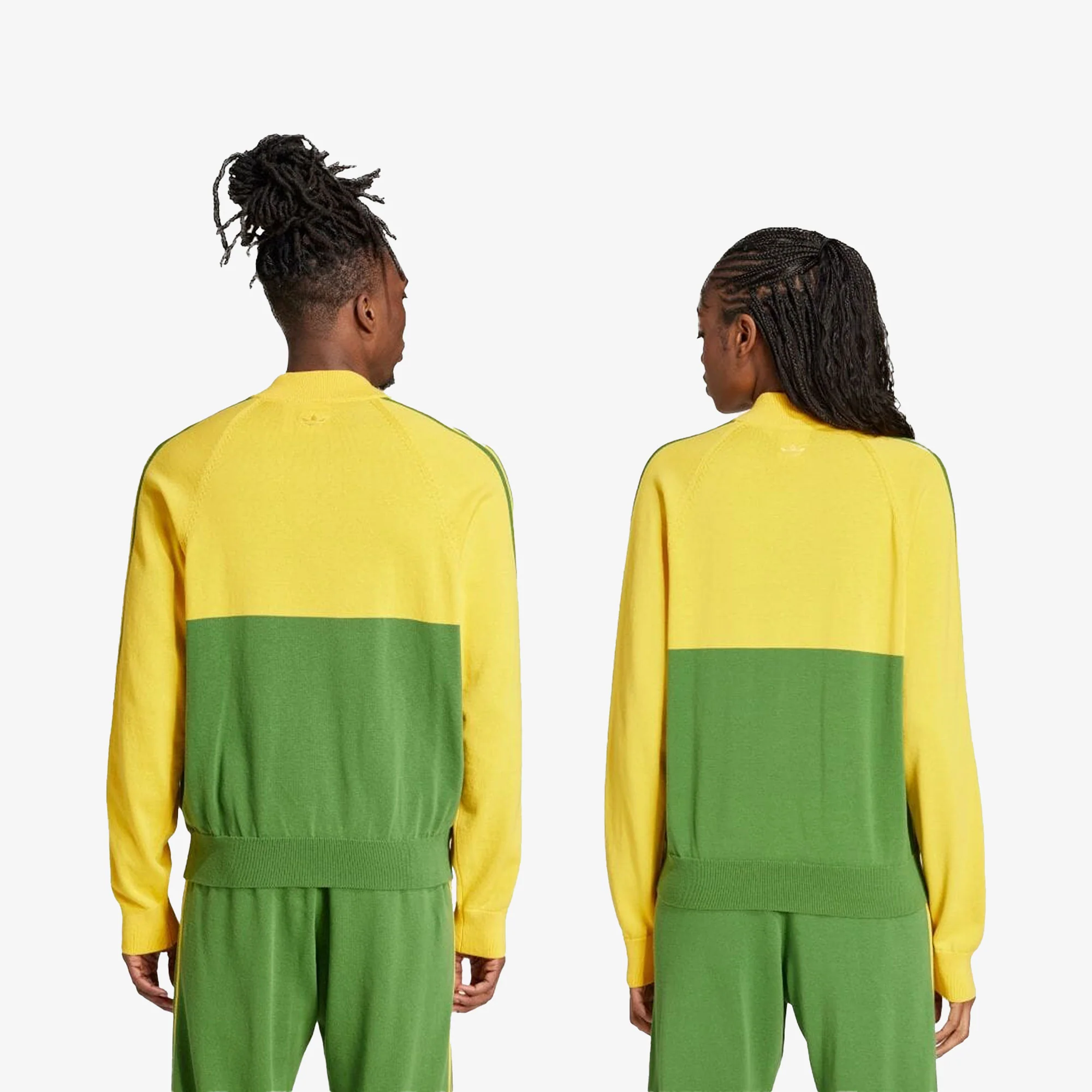 Adidas Originals | WALES BONNER NEW KNIT TRACK PANTS { CREW GREEN - Image 5