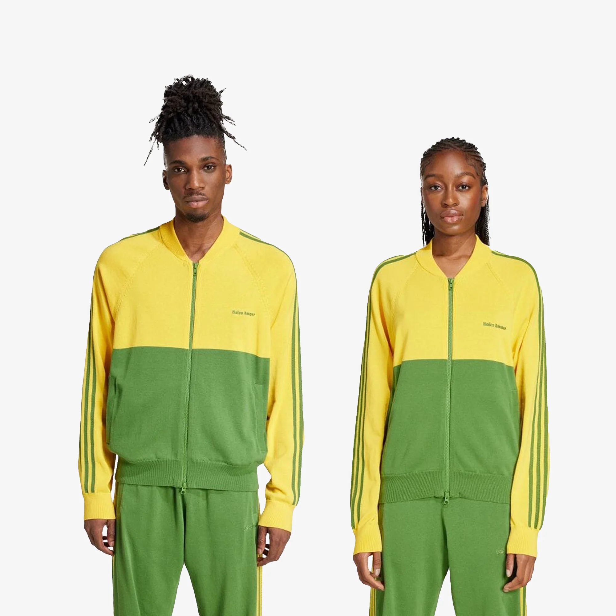 Adidas Originals | WALES BONNER NEW KNIT TRACK PANTS { CREW GREEN - Image 6