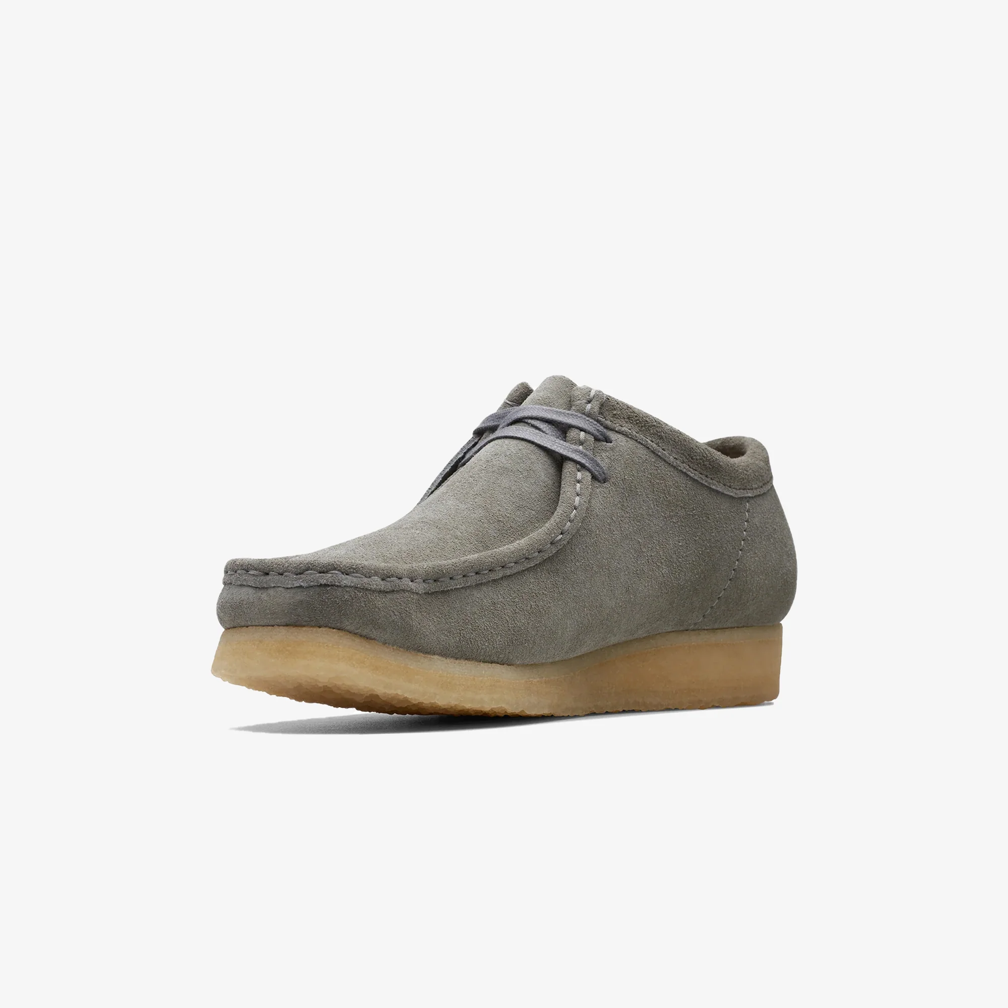 Clarks Originals | WALLABEE { GREY SUEDE - Image 3