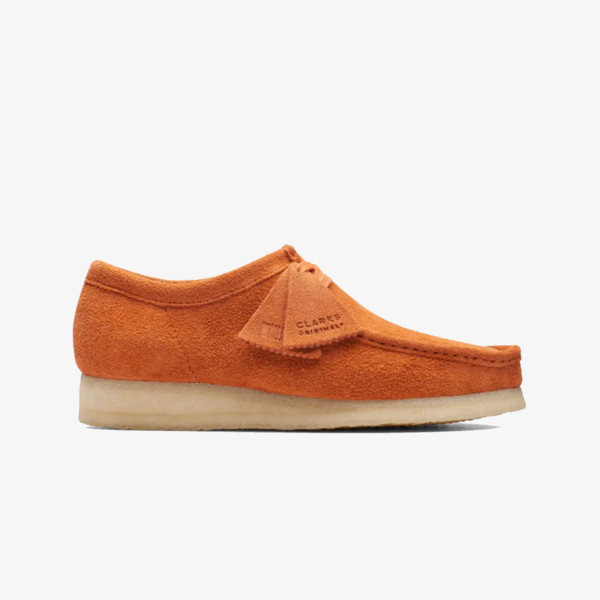 Clarks Originals | WALLABEE LOW BURNT { ORANGE