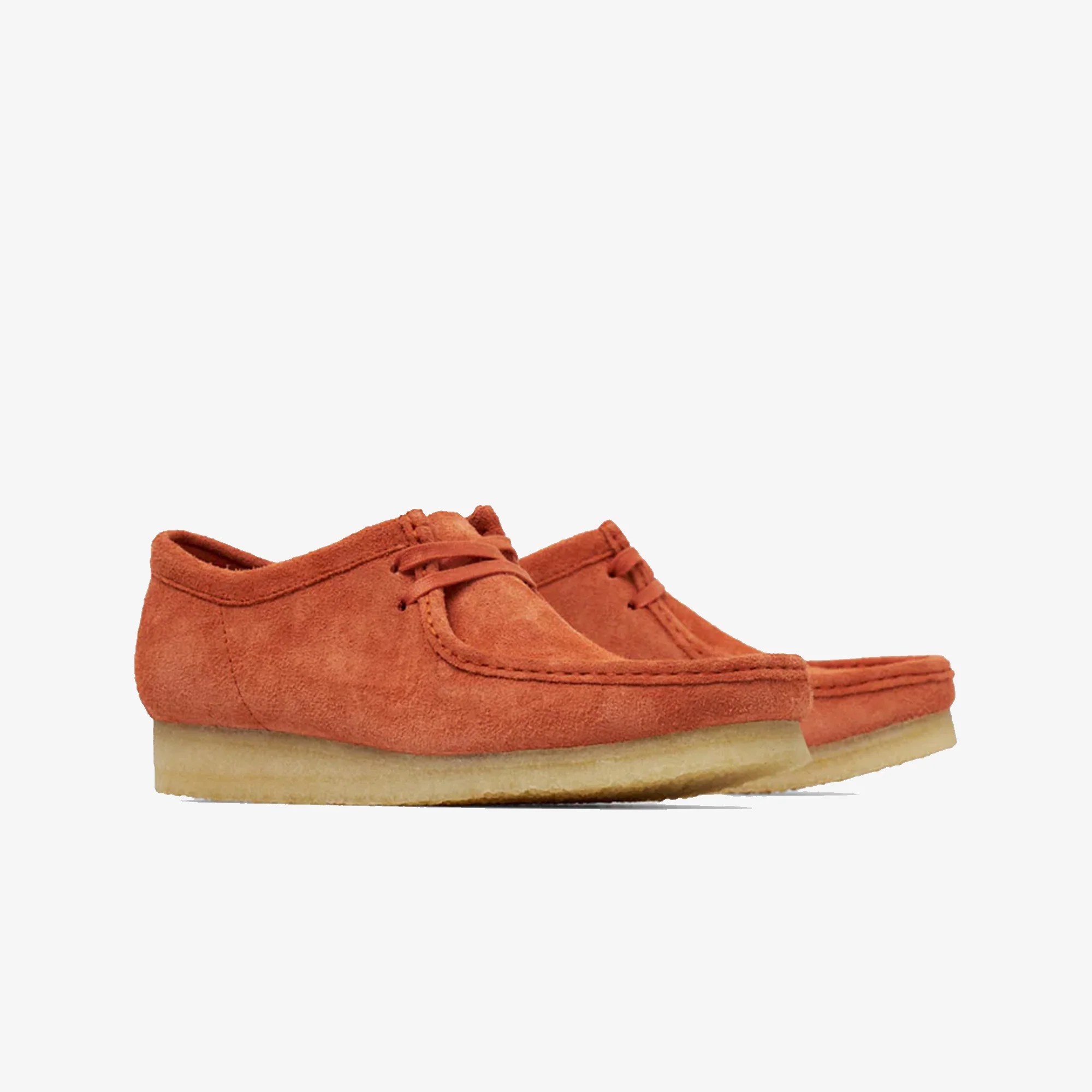 Clarks Originals | WALLABEE LOW BURNT { ORANGE - Image 2