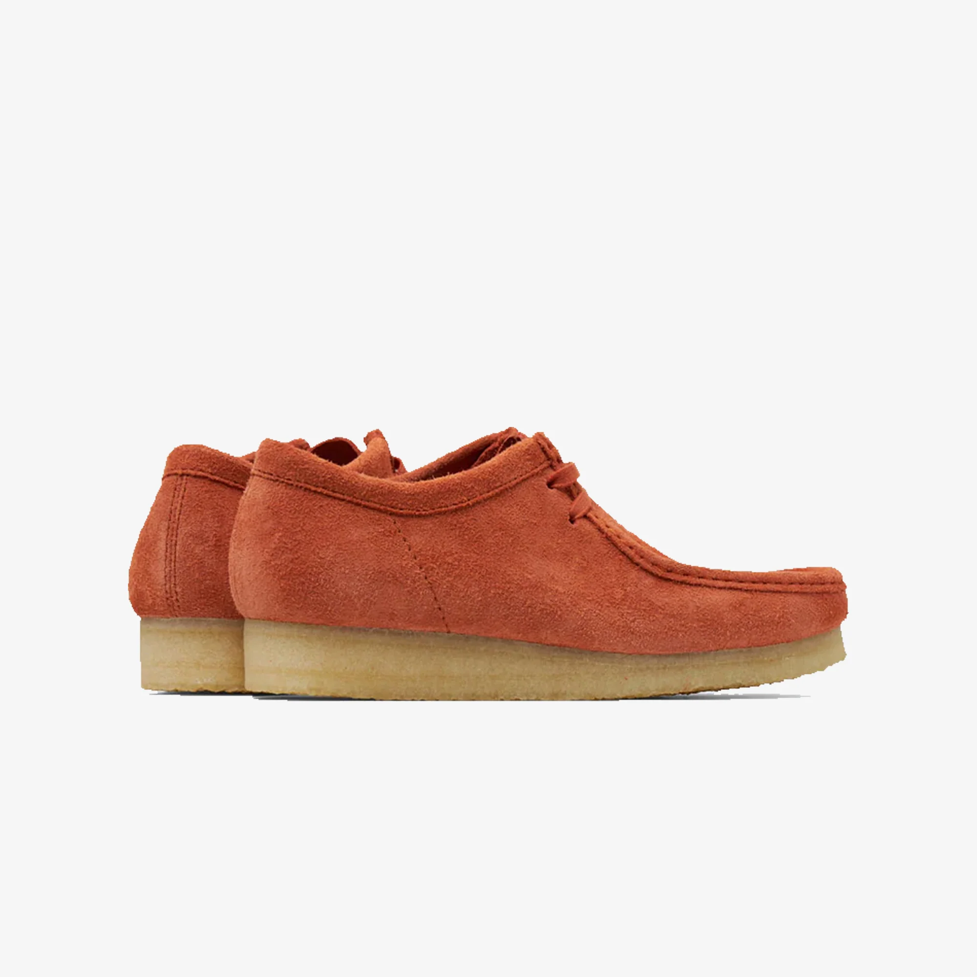 Clarks Originals | WALLABEE LOW BURNT { ORANGE - Image 3
