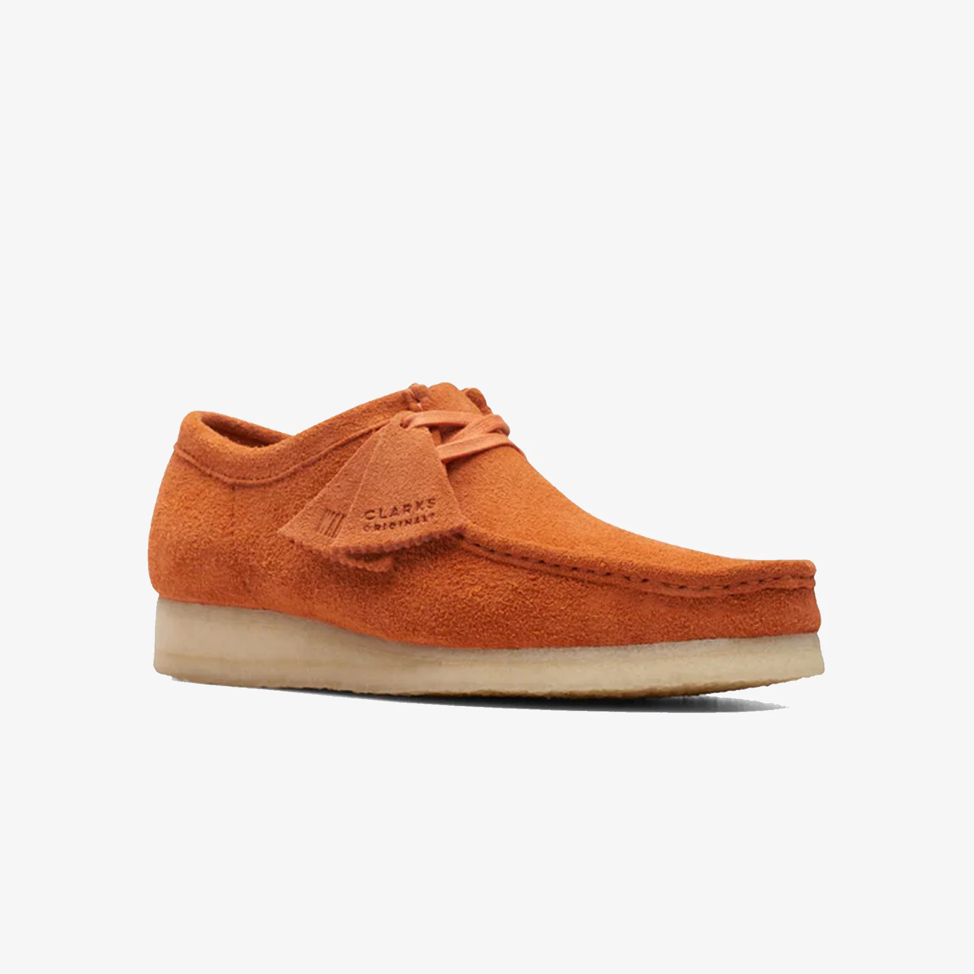 Clarks Originals | WALLABEE LOW BURNT { ORANGE - Image 4