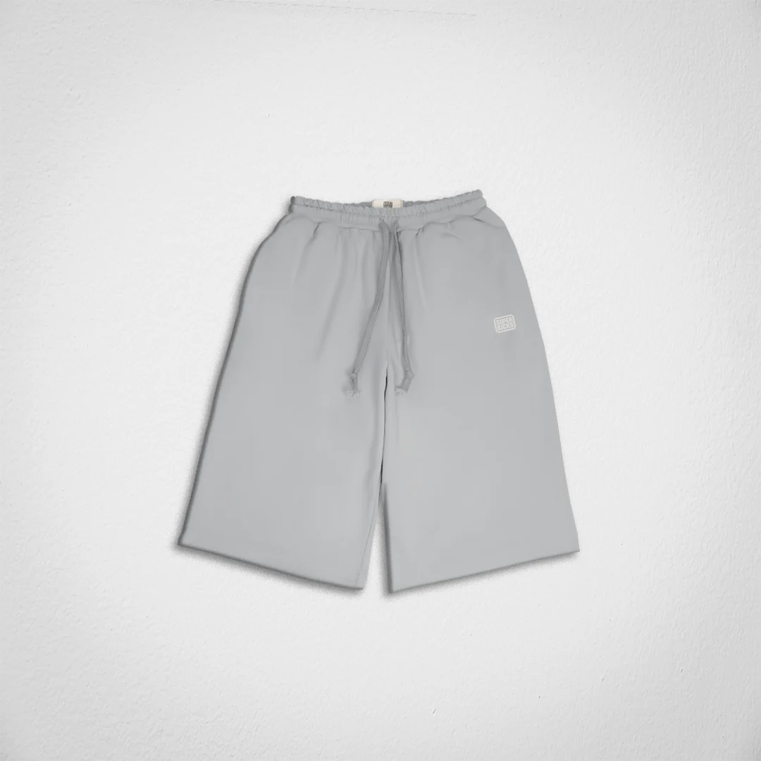 Superkicks | WIDE LEG CROPPED PANTS GLACIER GREY - Image 5