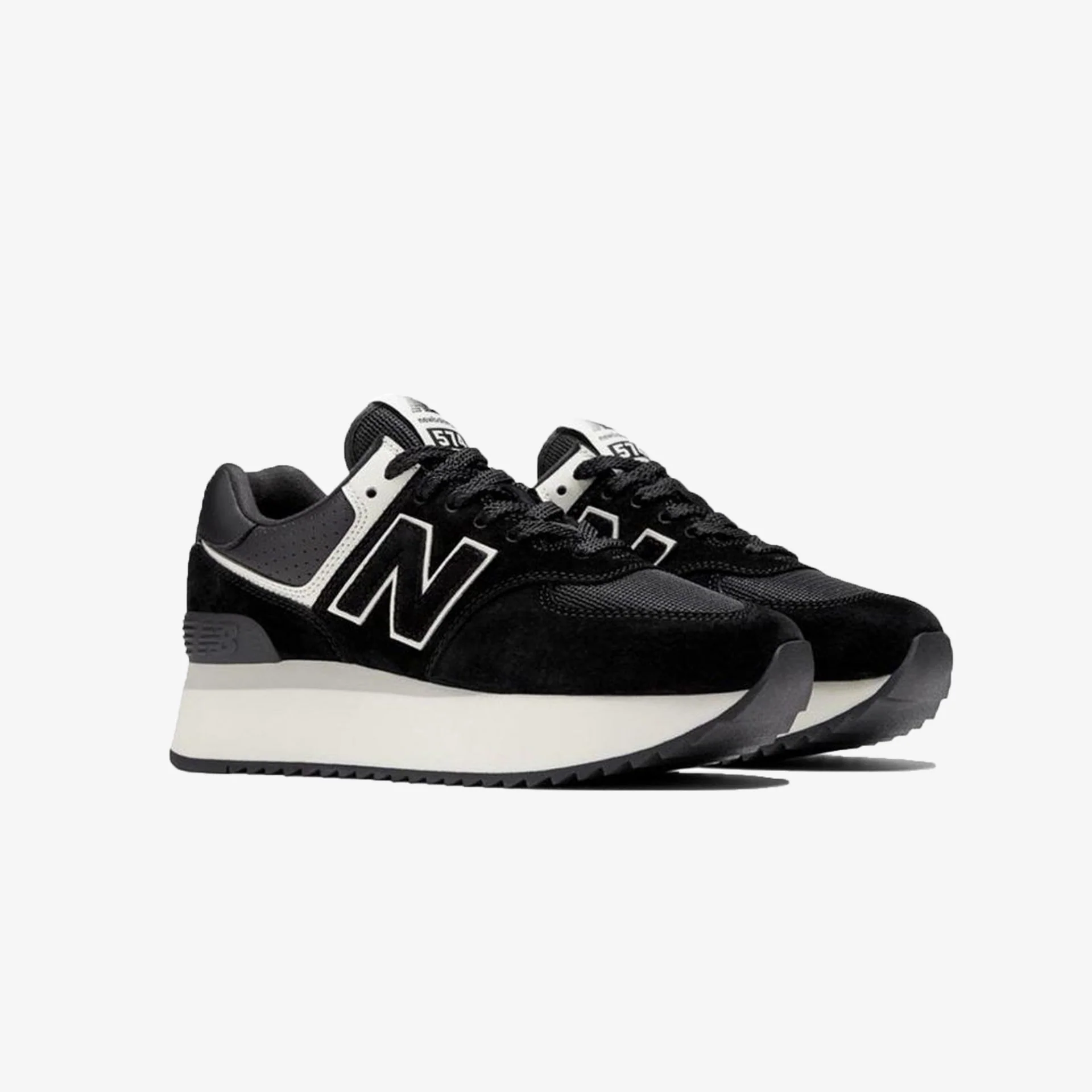 New Balance | 574+ { BLACK - Image 2