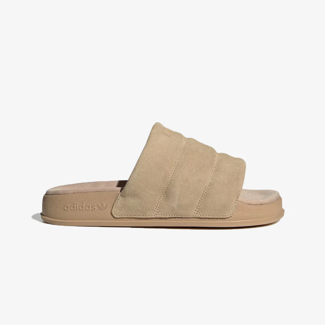 Adidas Originals | ADILETTE ESSENTIAL SLIDES { MAGIC BEIGE