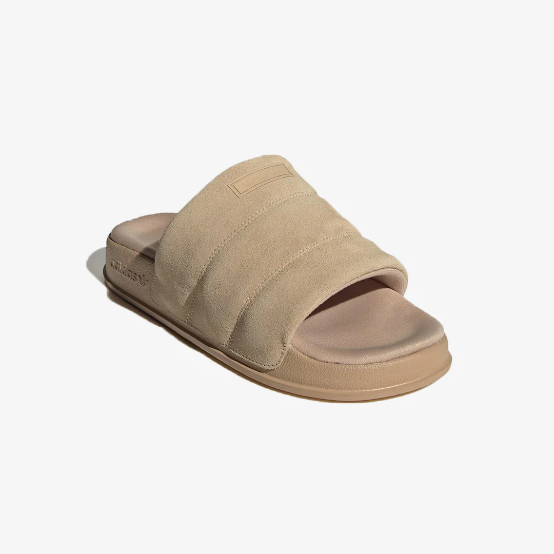 Adidas Originals | ADILETTE ESSENTIAL SLIDES { MAGIC BEIGE - Image 2